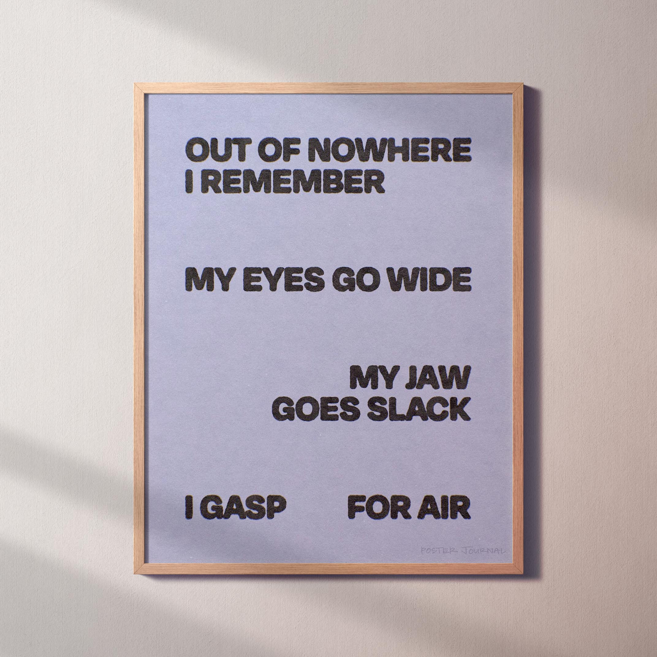 GASP PRINT