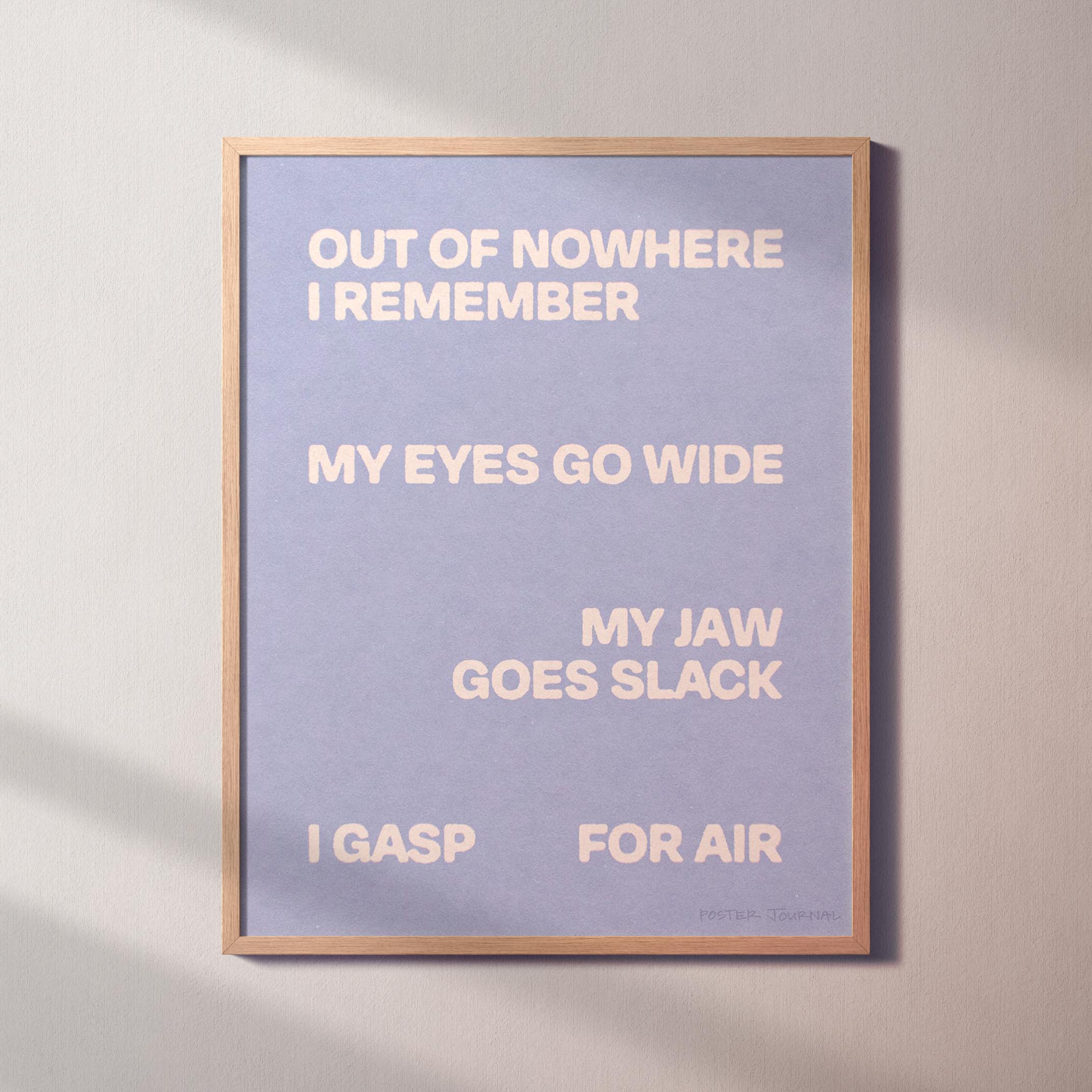 GASP PRINT