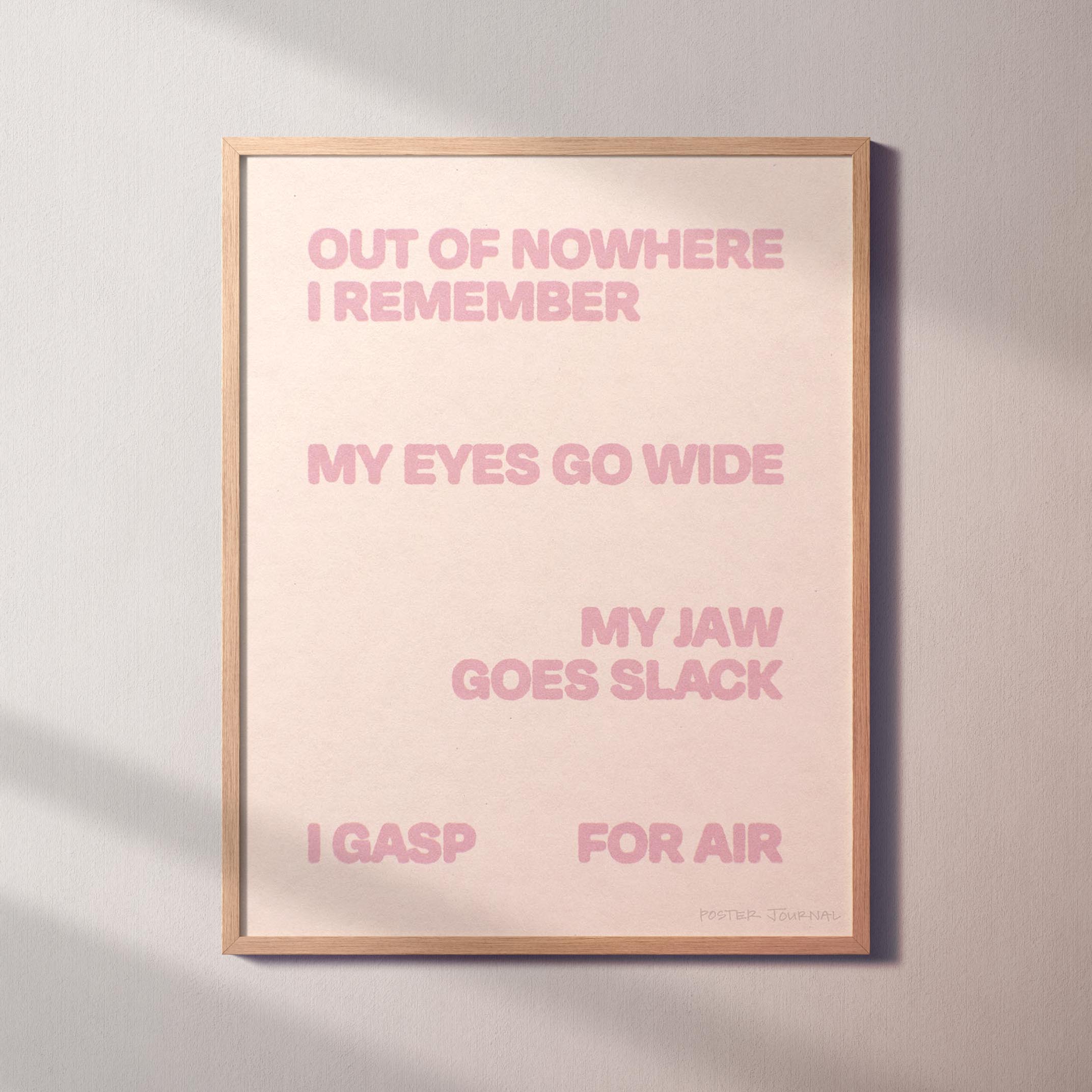 GASP PRINT