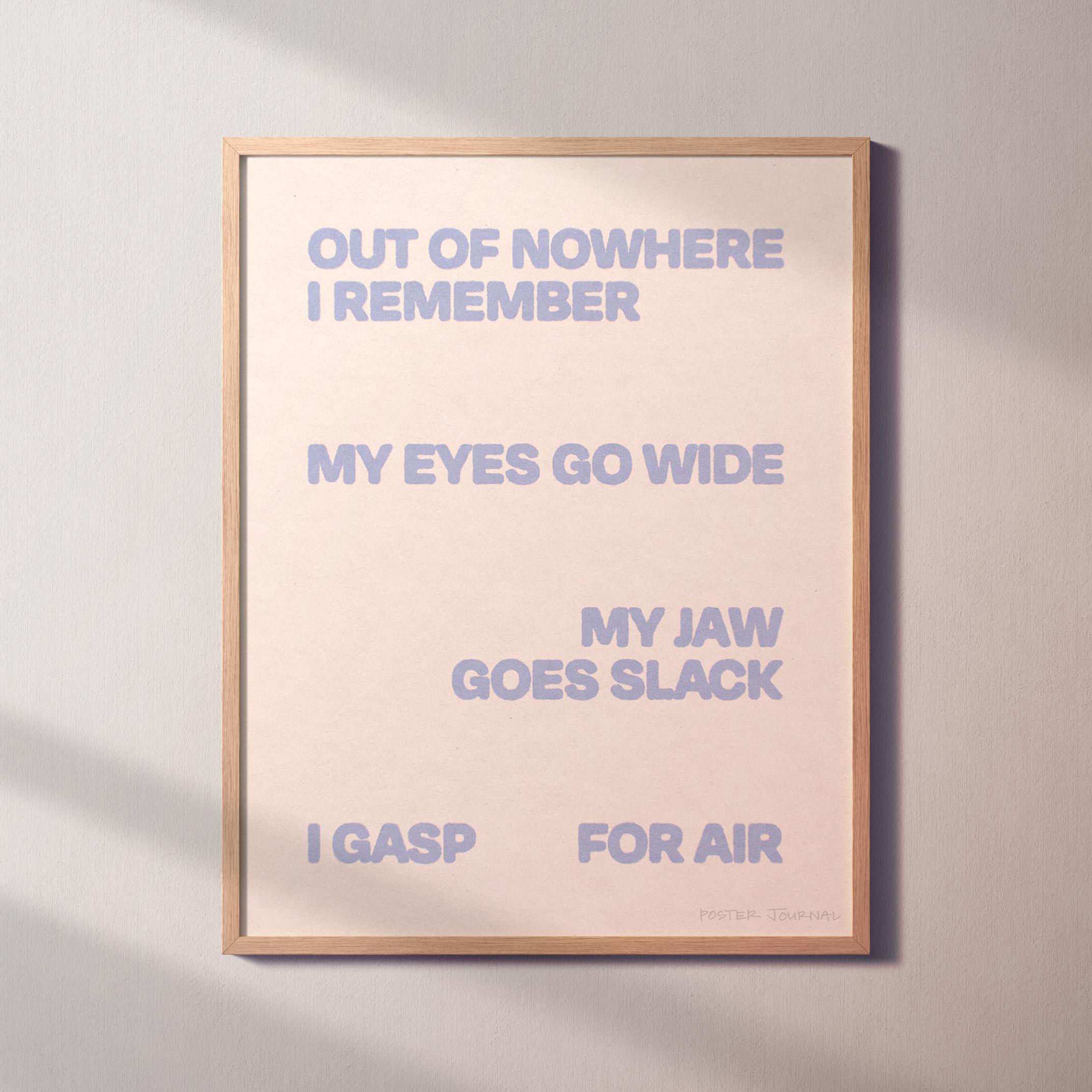 GASP PRINT
