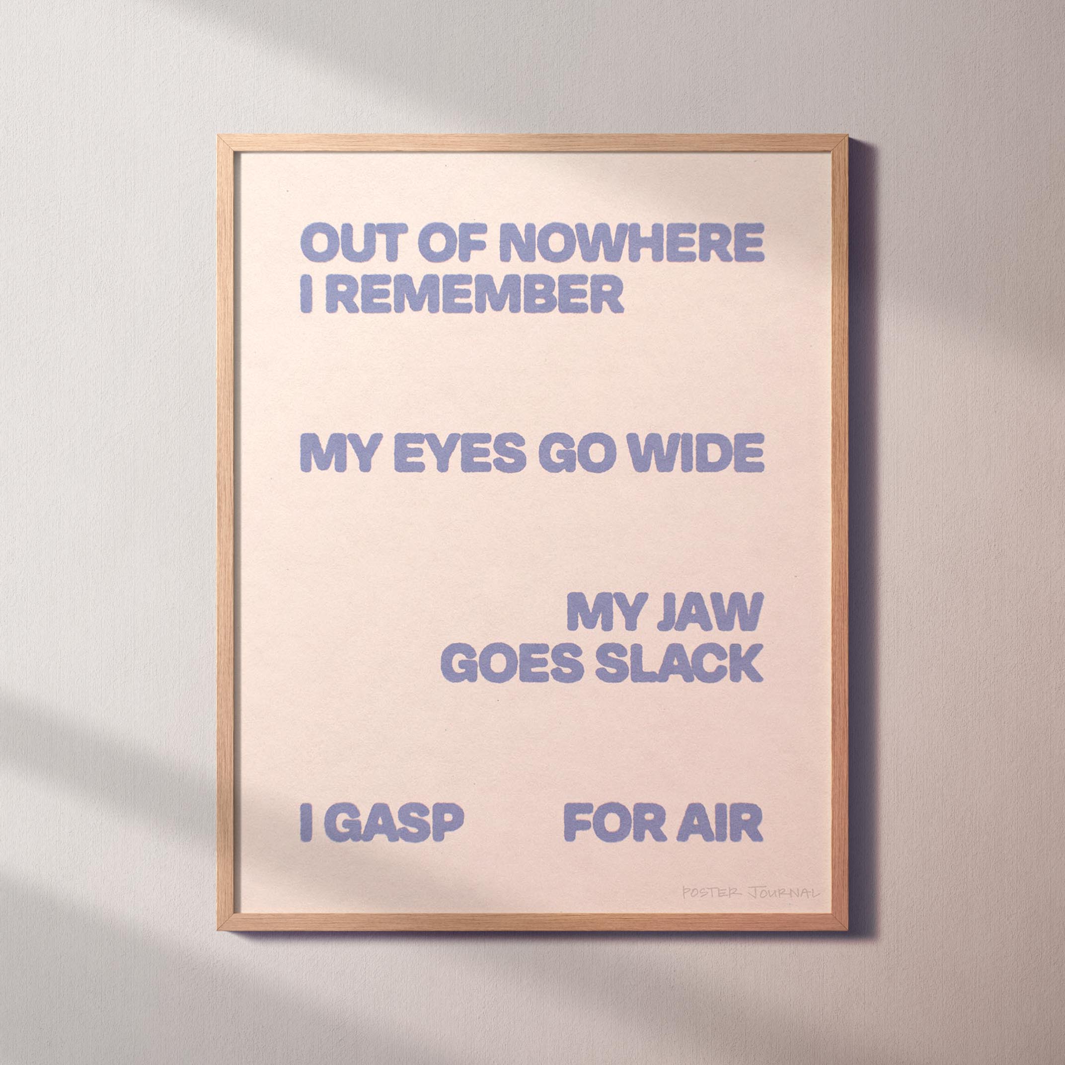 GASP PRINT