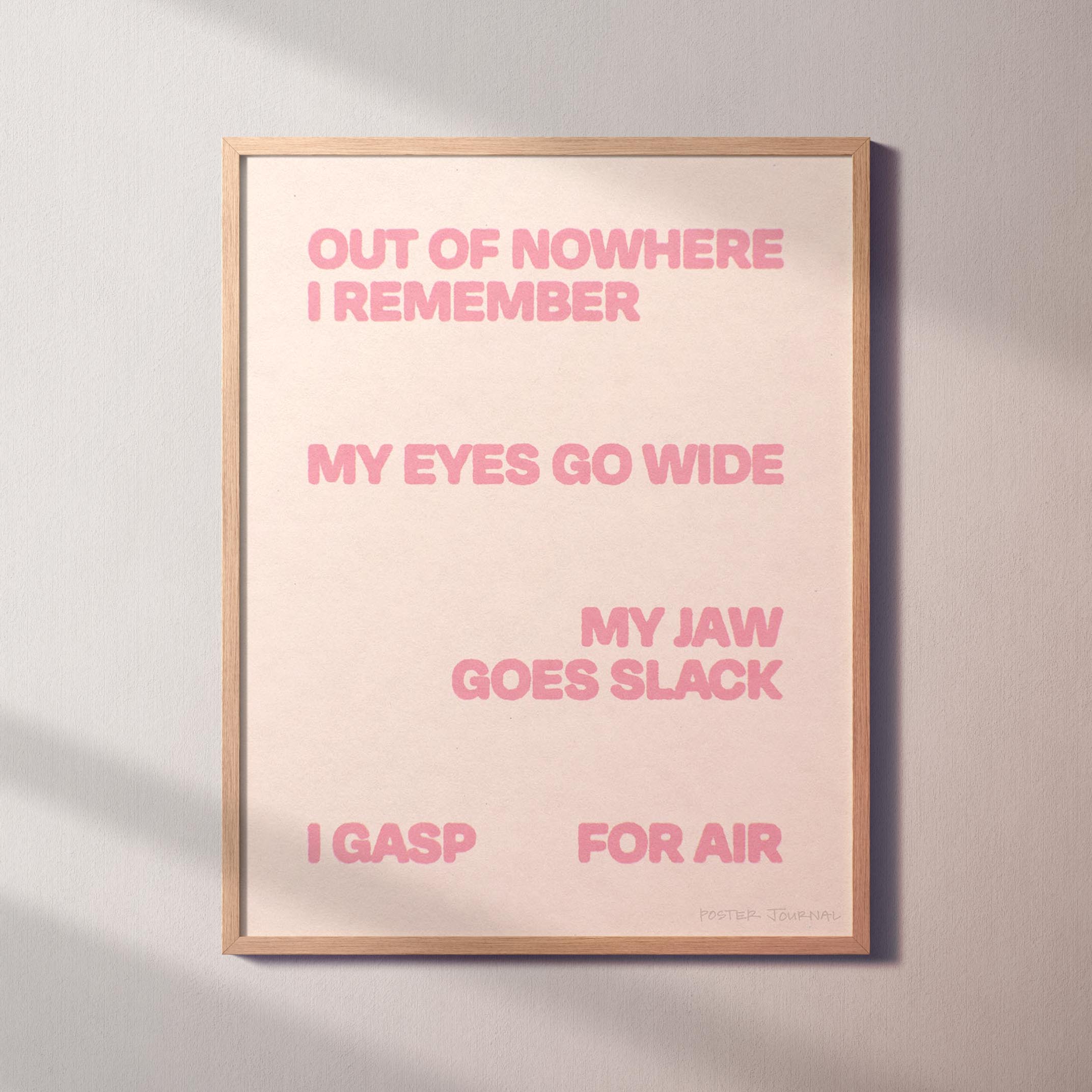 GASP PRINT