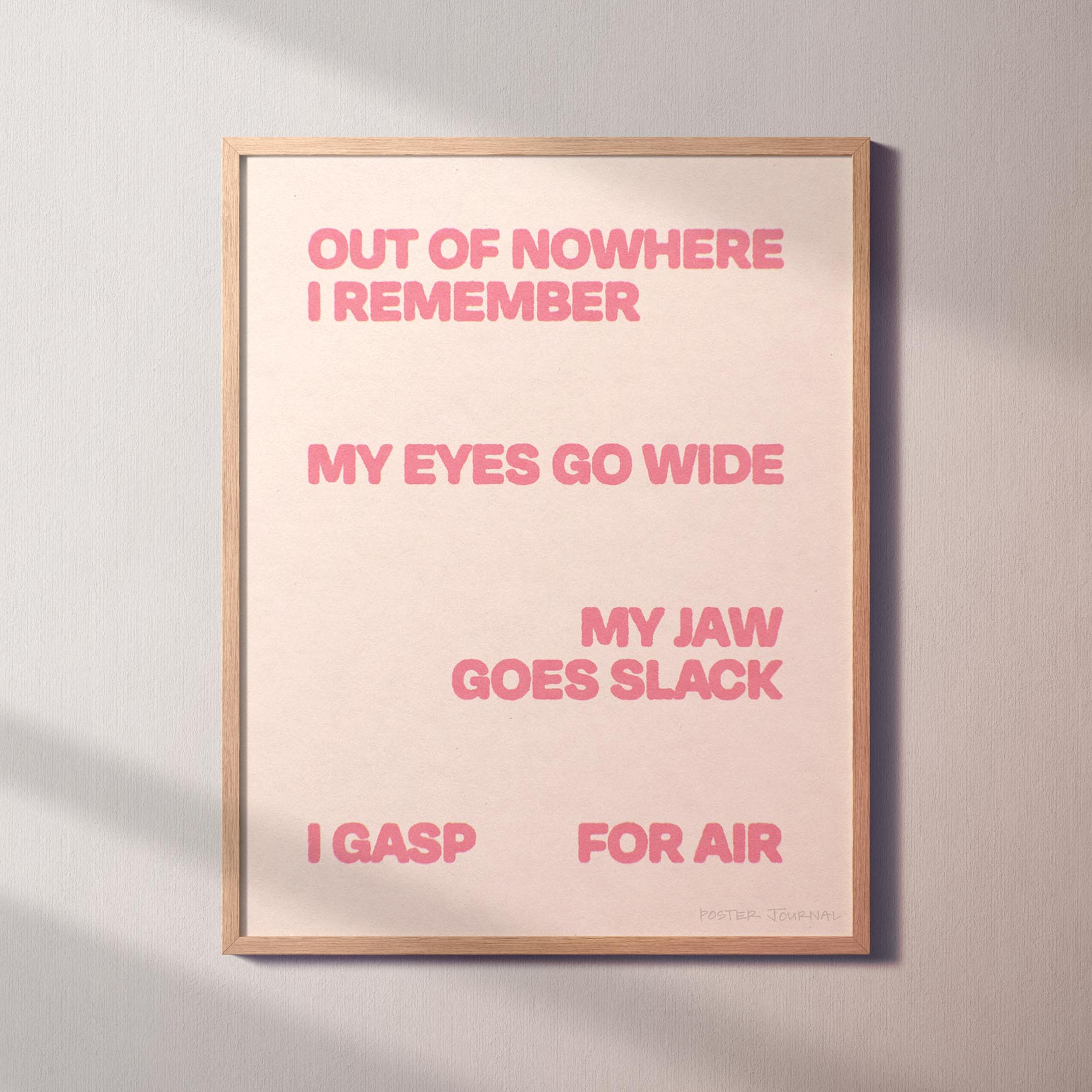 GASP PRINT