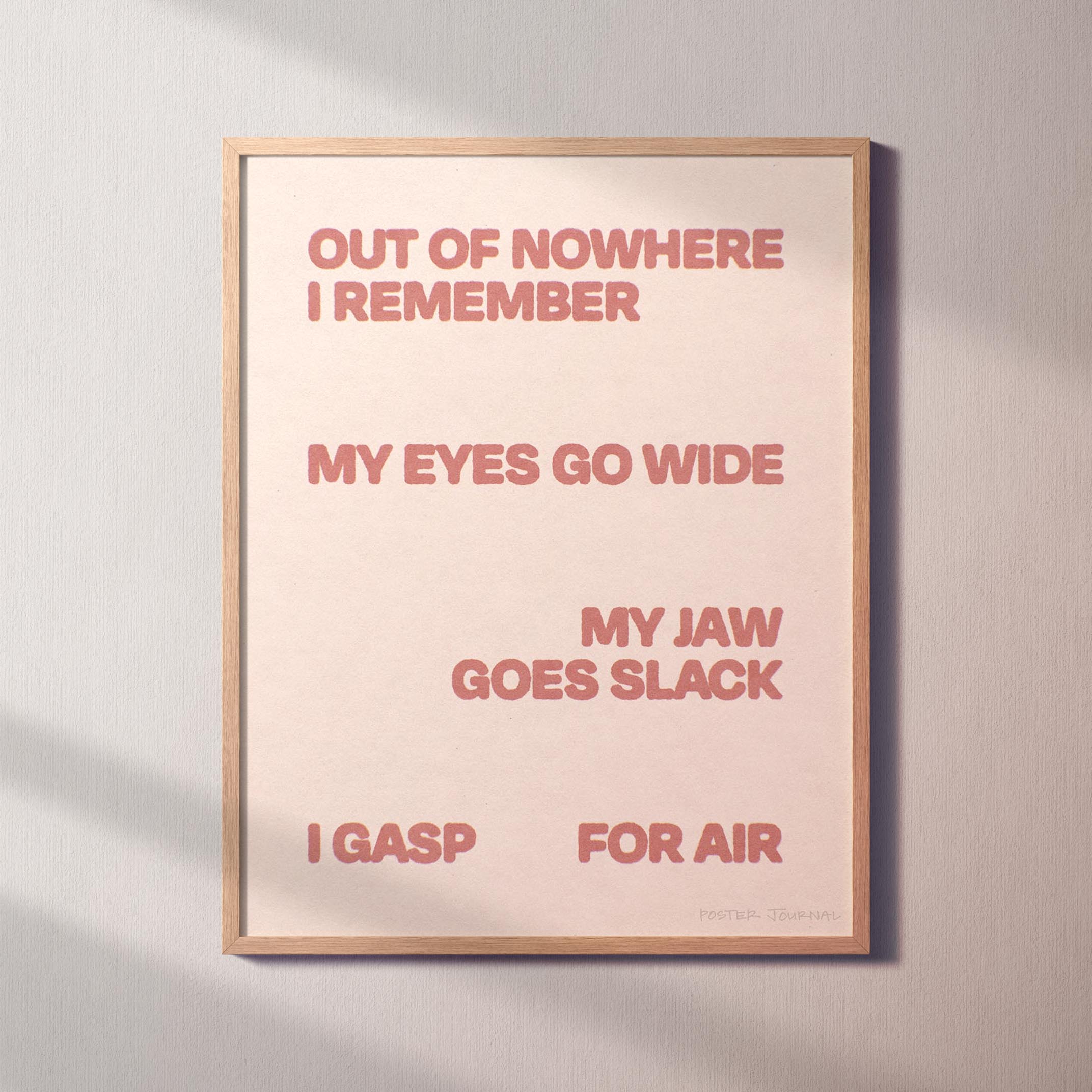 GASP PRINT