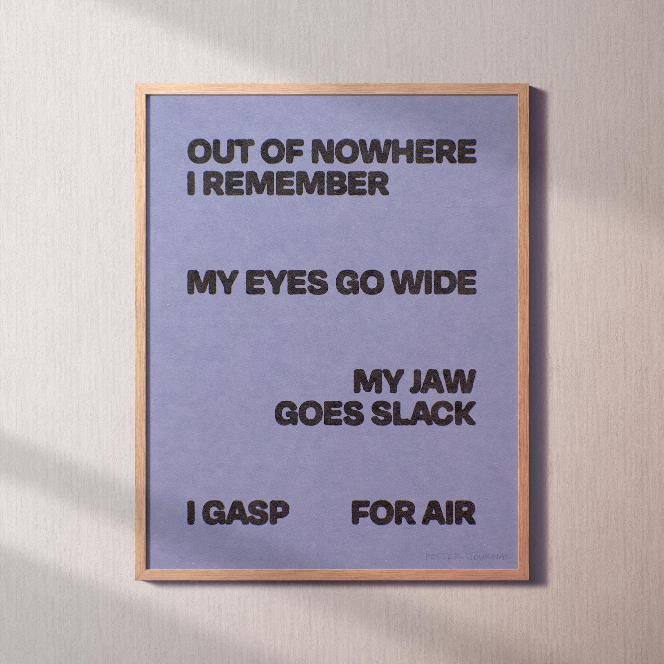 GASP PRINT