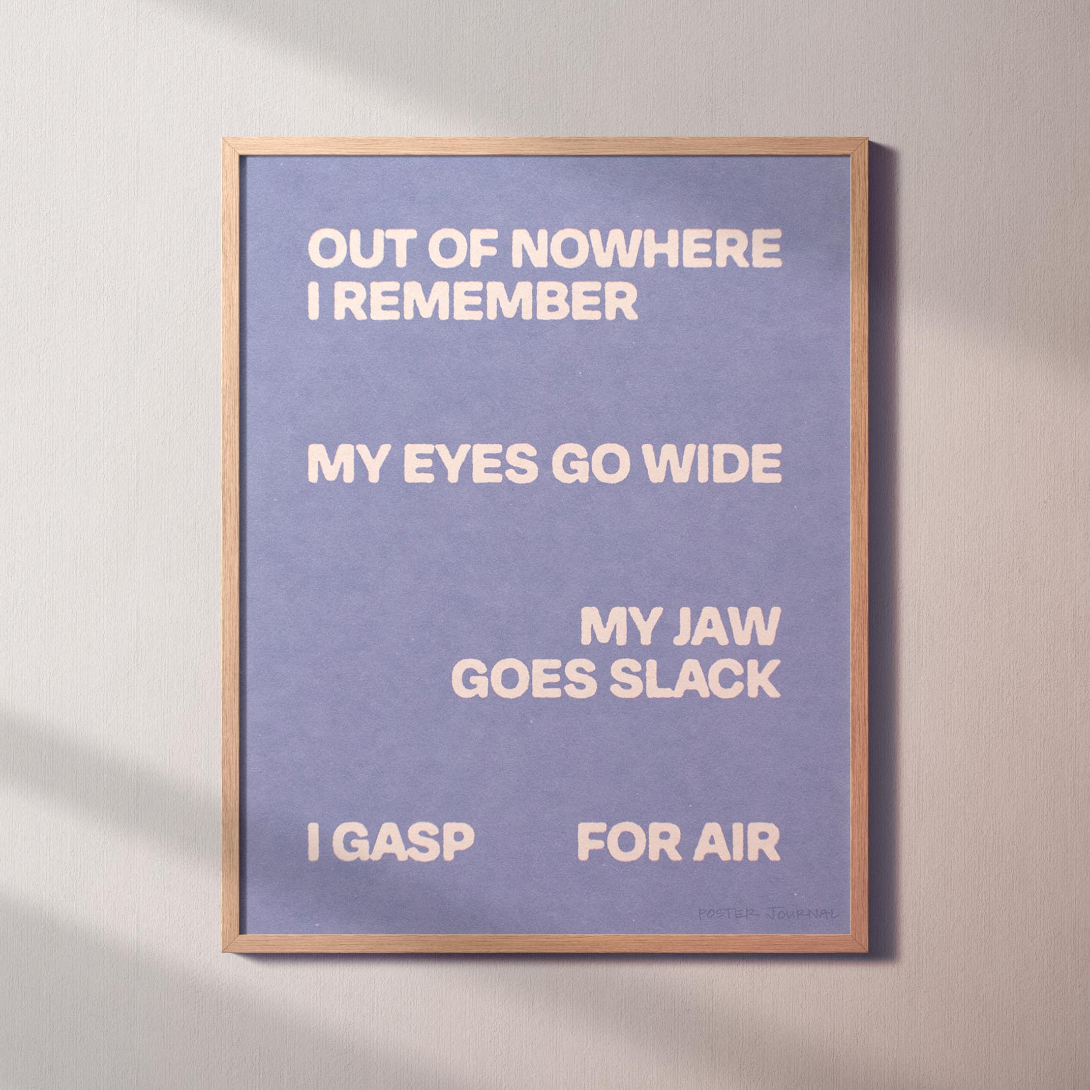 GASP PRINT