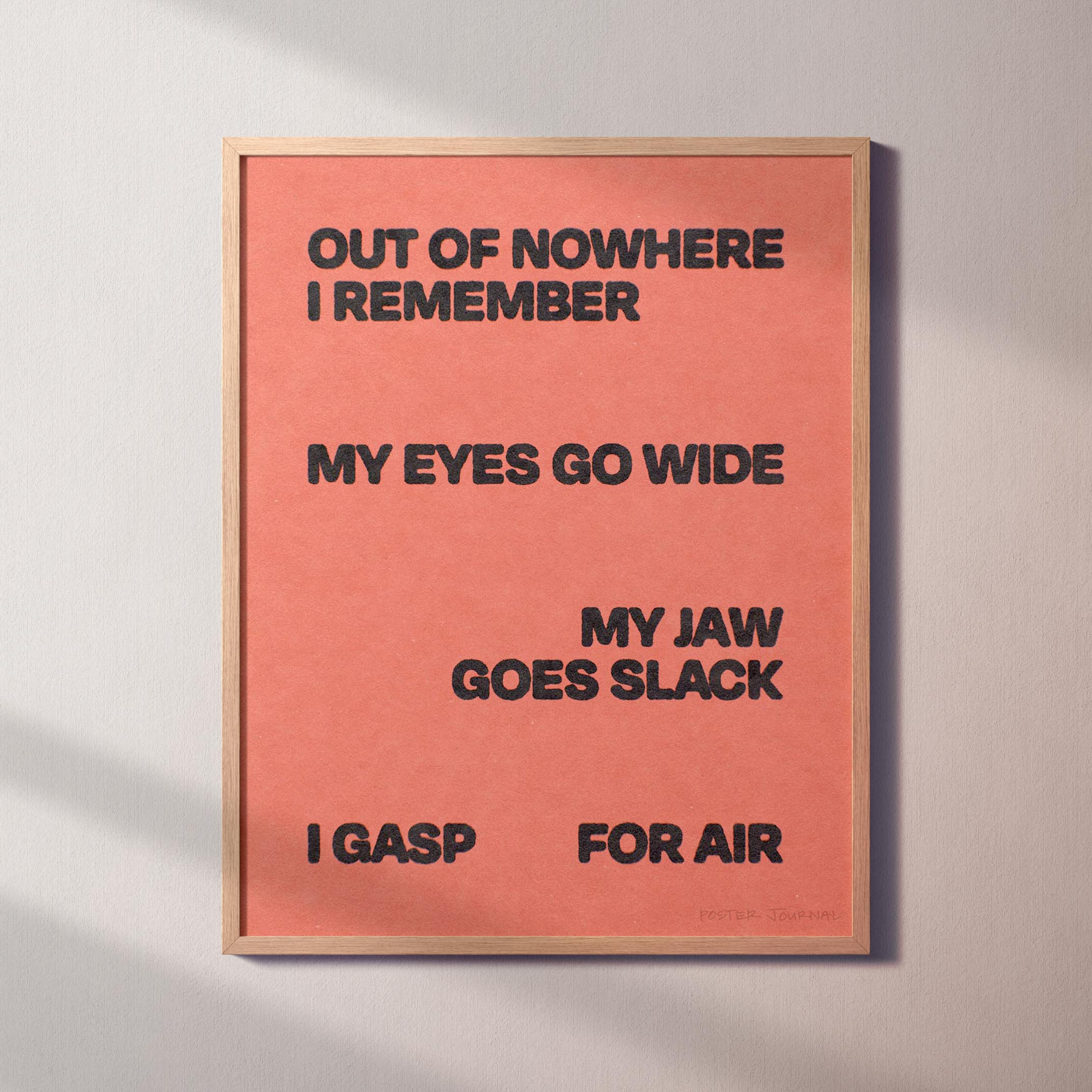 GASP PRINT