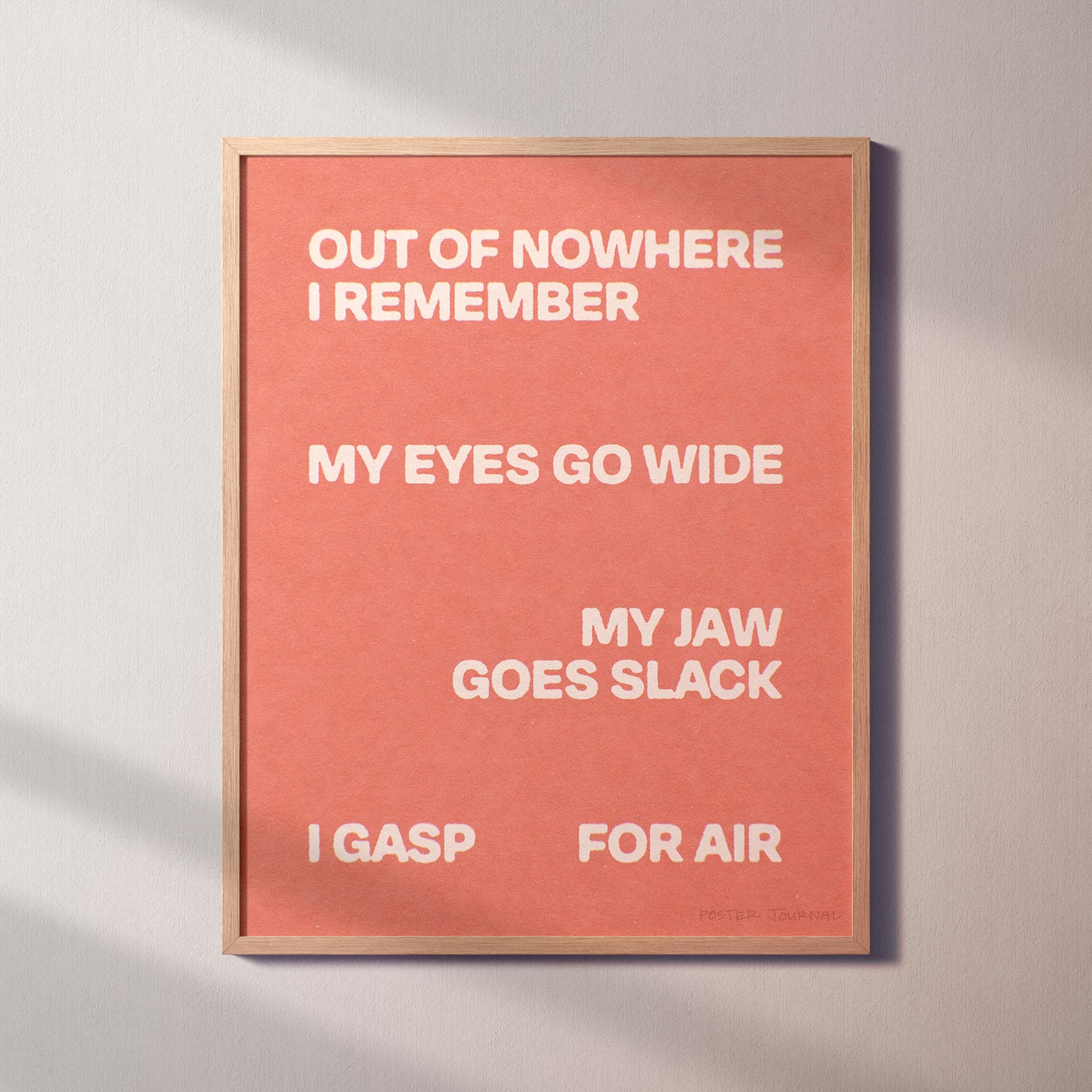 GASP PRINT
