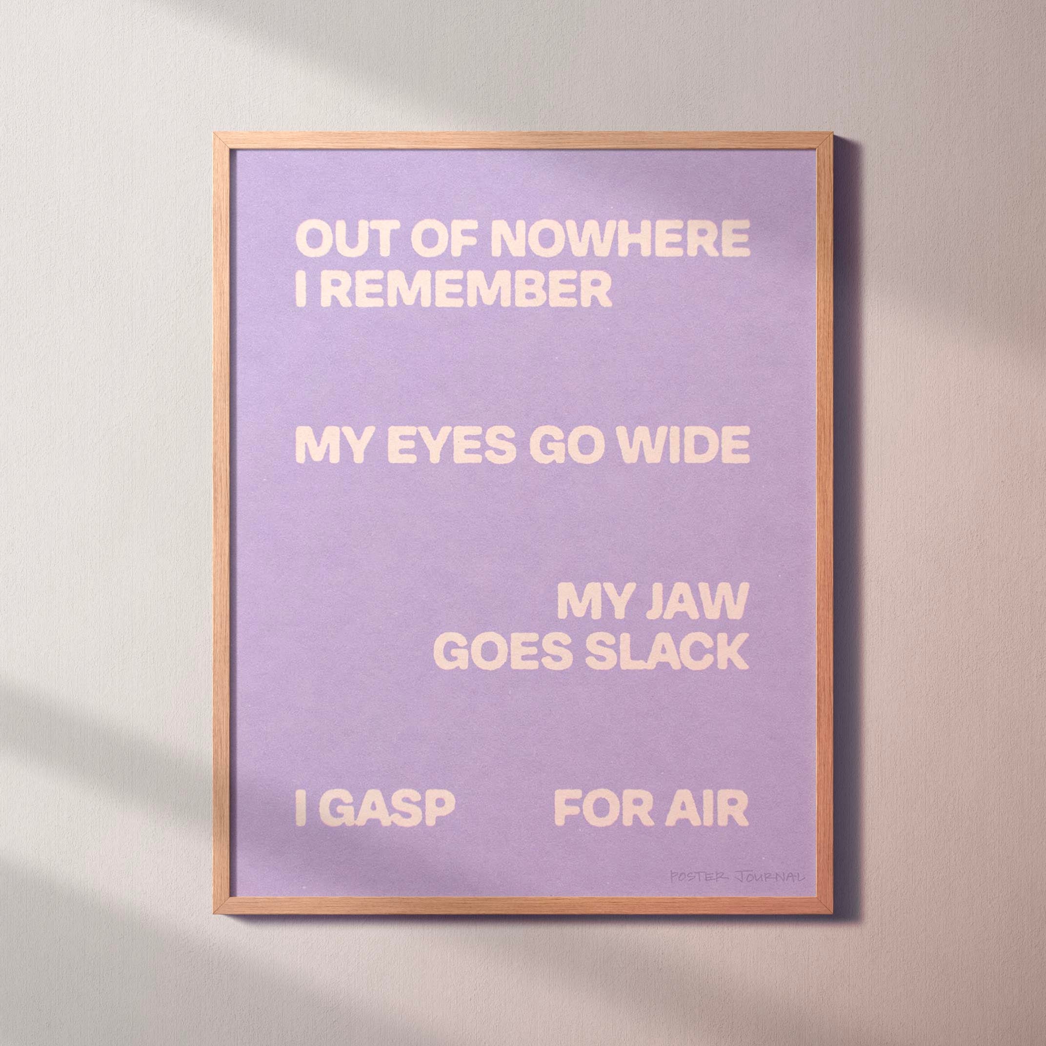 GASP PRINT