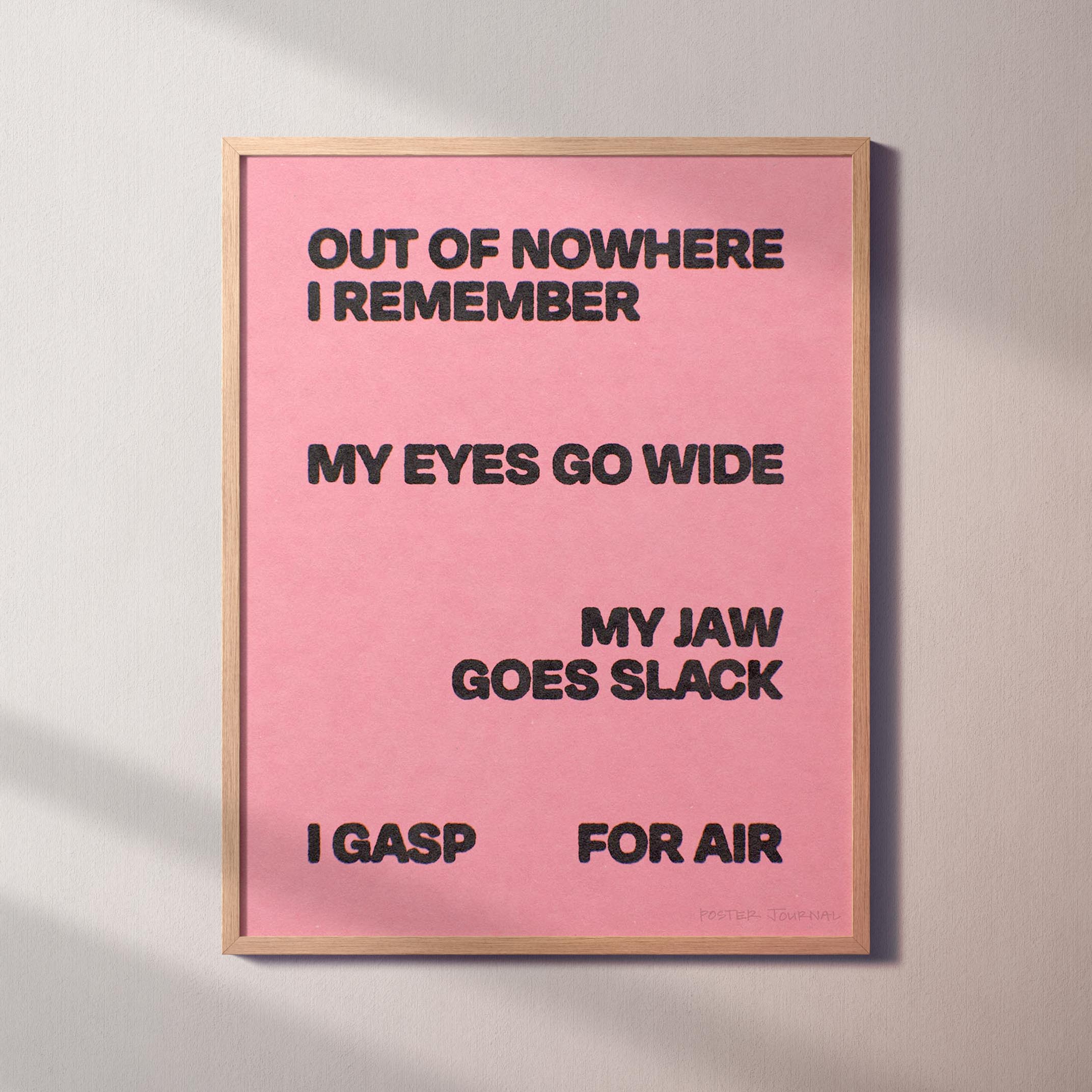 GASP PRINT