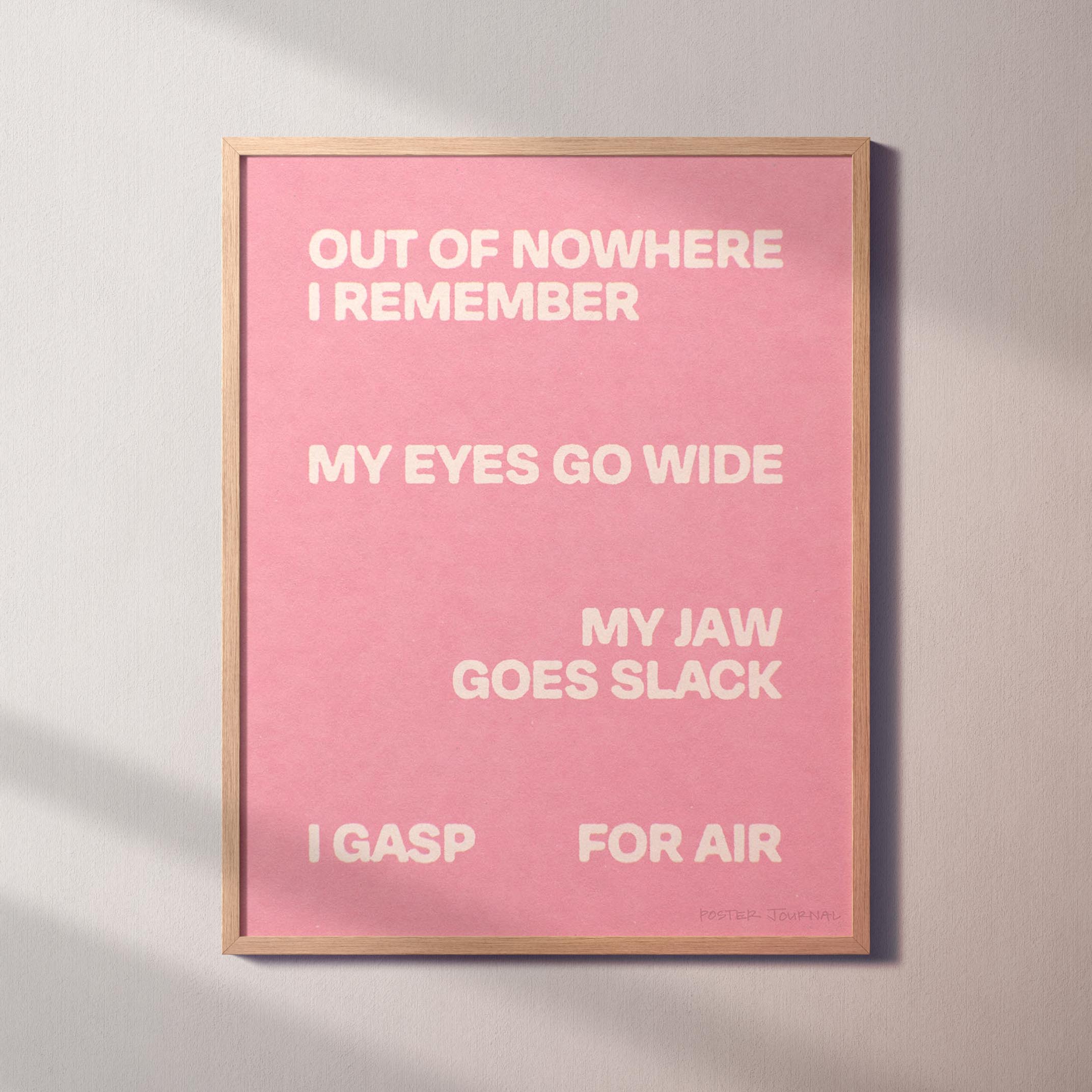 GASP PRINT