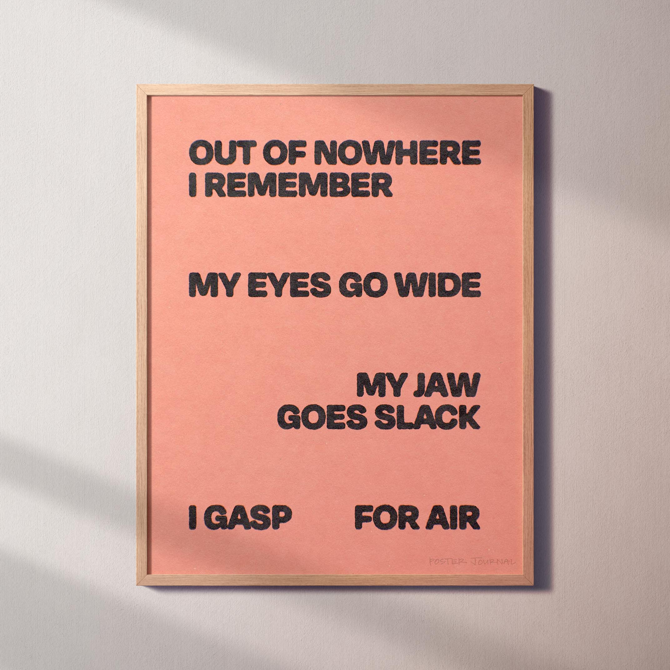 GASP PRINT
