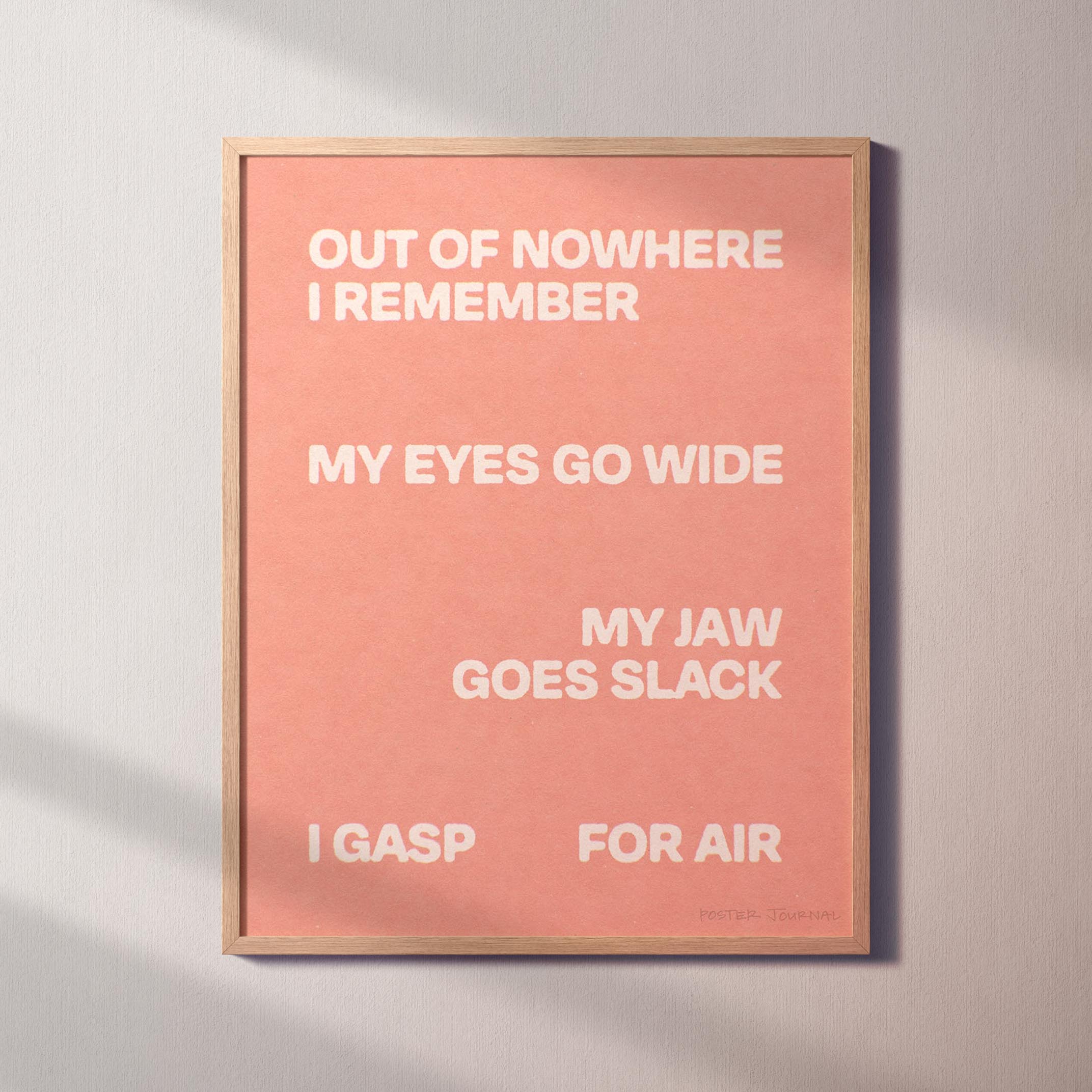 GASP PRINT