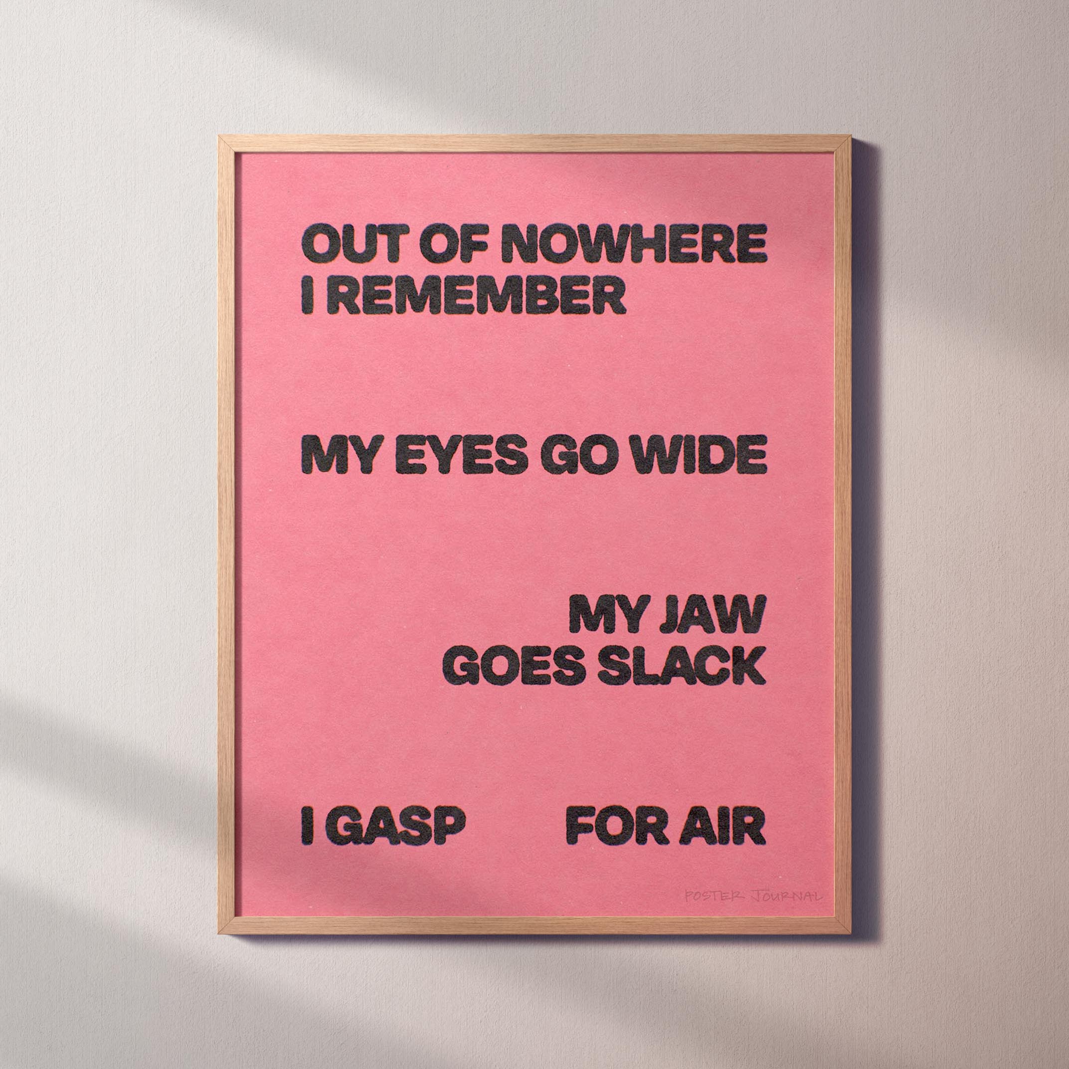 GASP PRINT