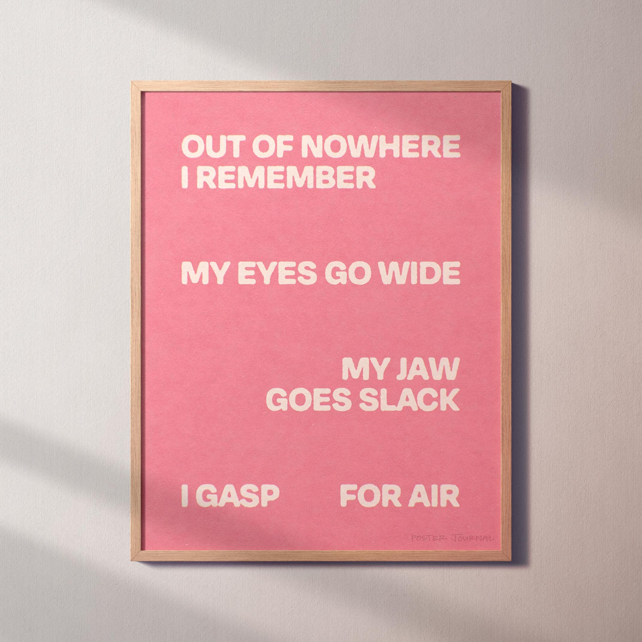 GASP PRINT