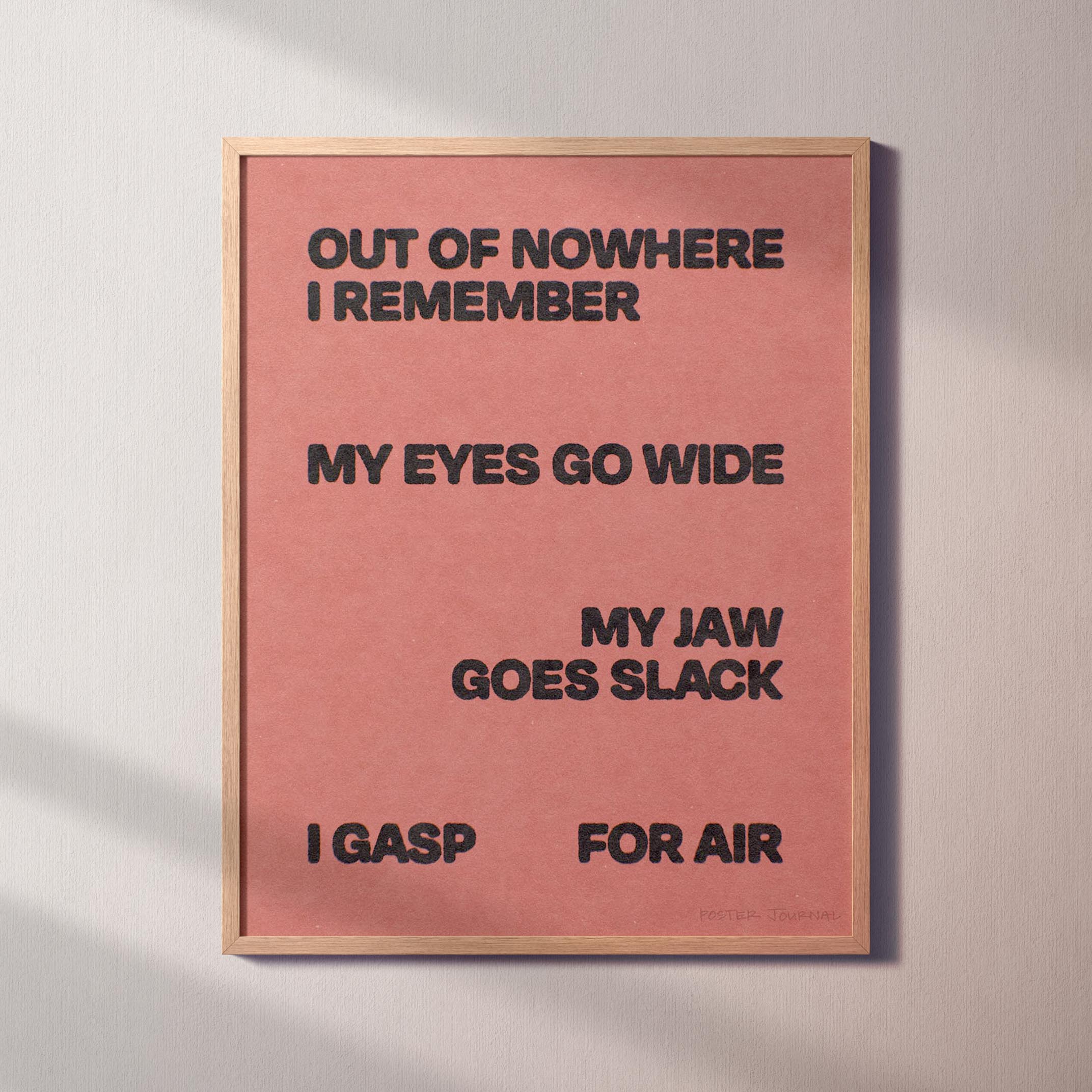 GASP PRINT