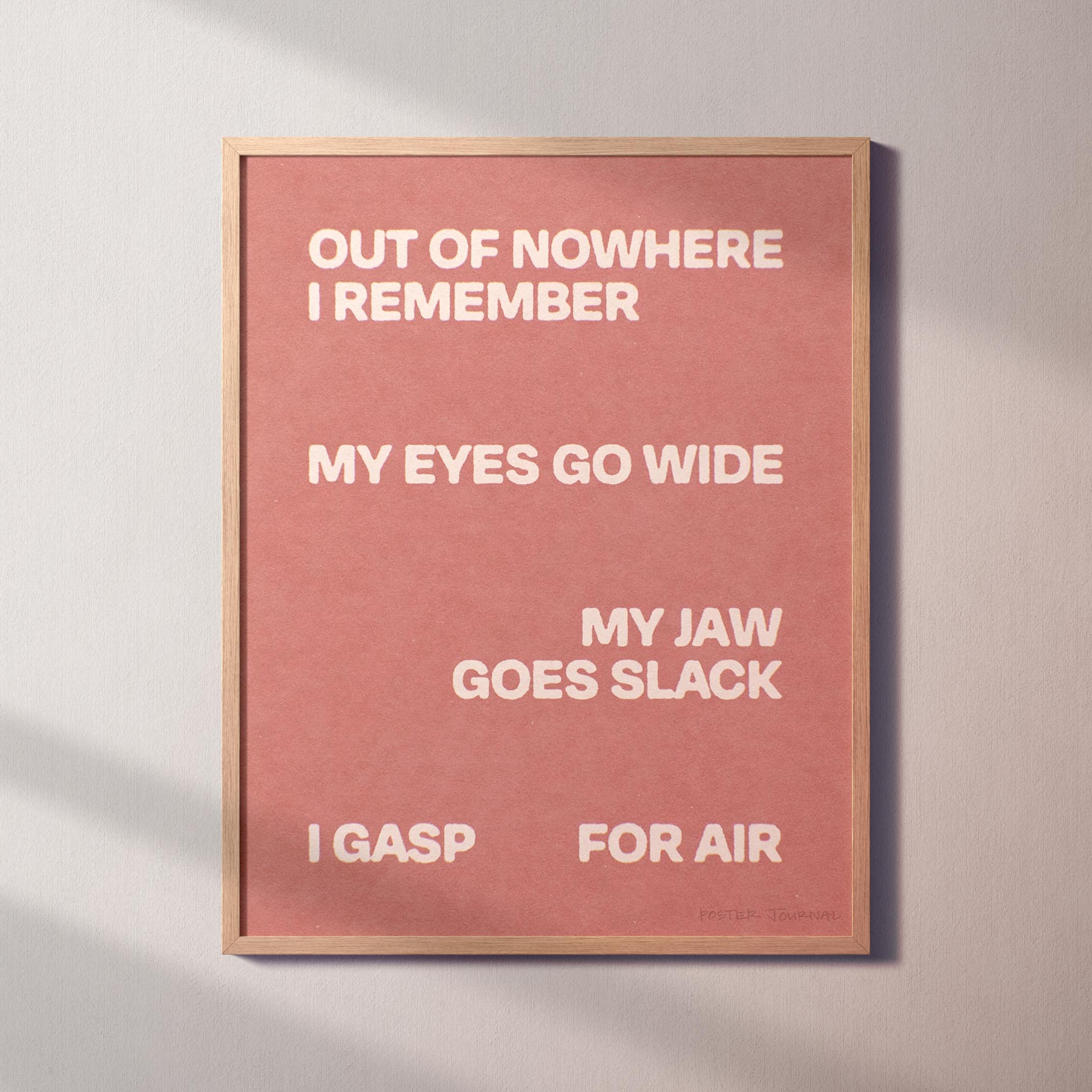 GASP PRINT