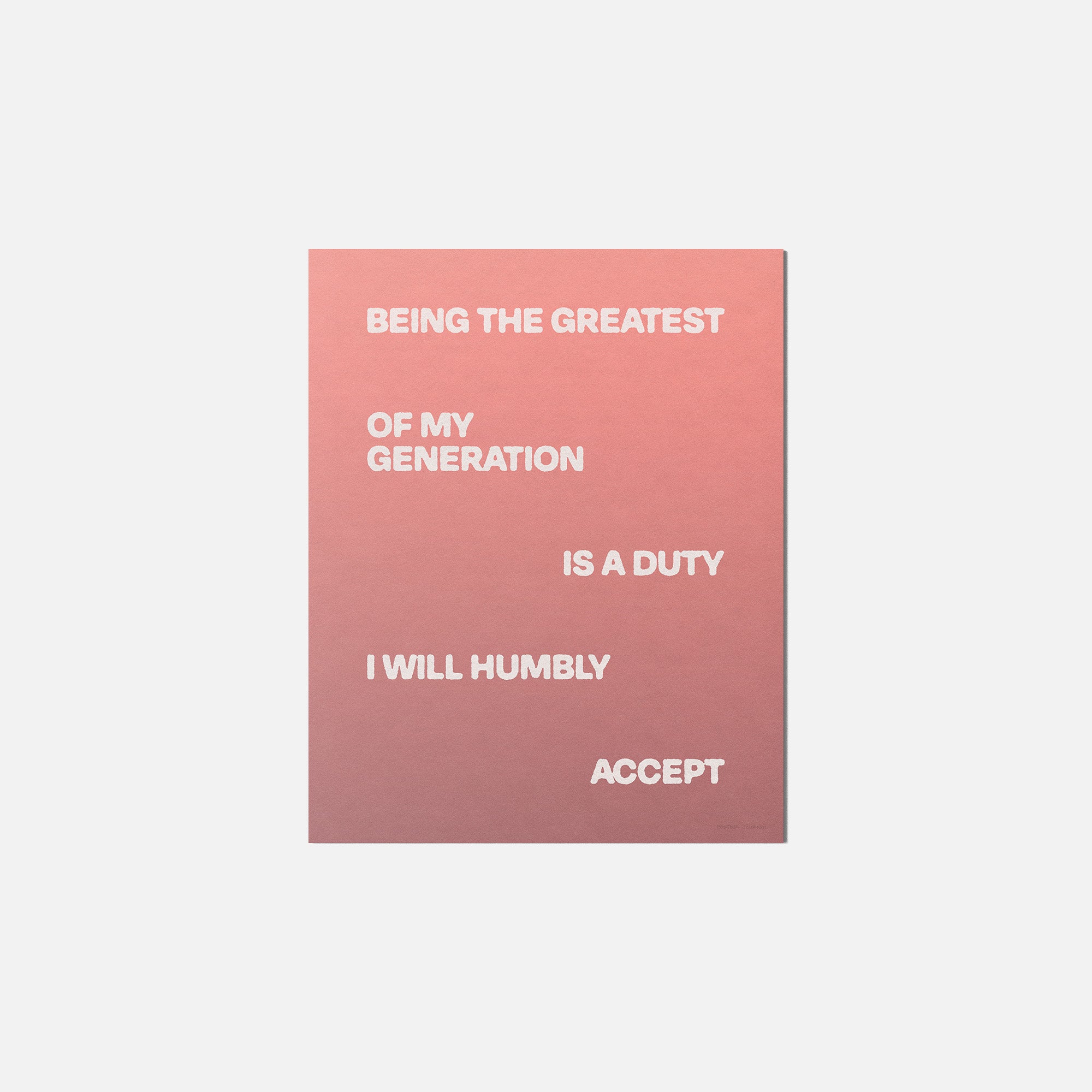 GENERATION PRINT