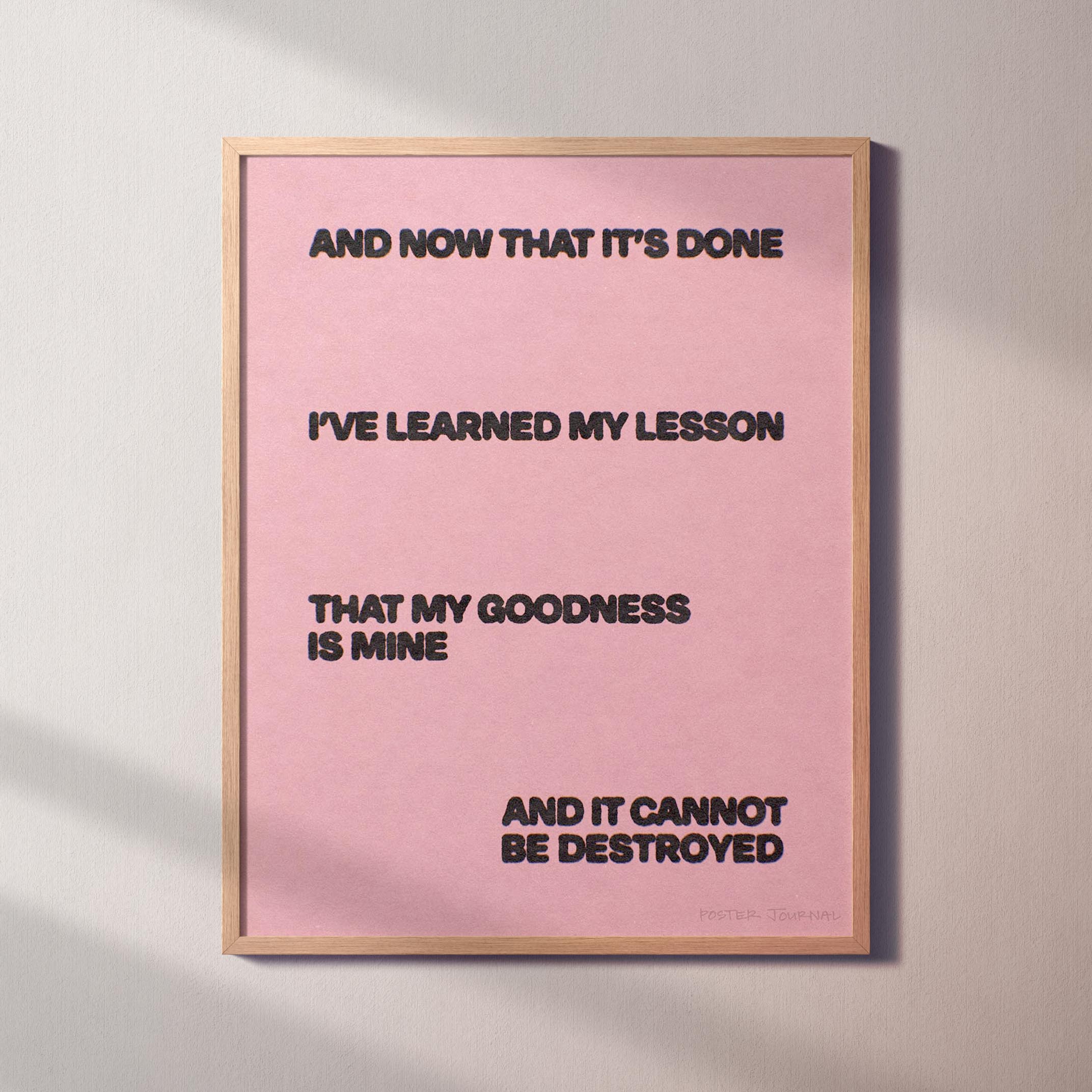 GOODNESS PRINT