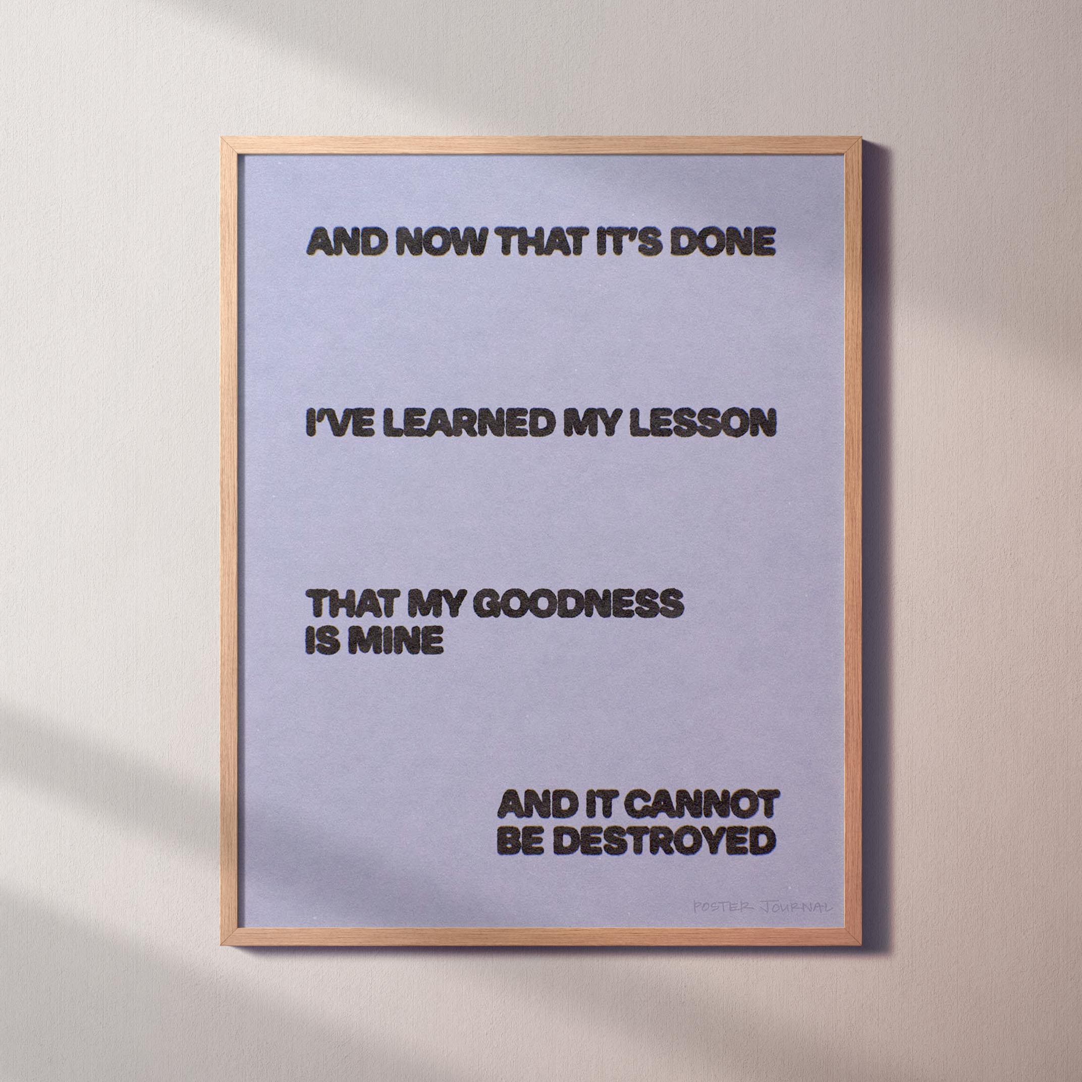 GOODNESS PRINT