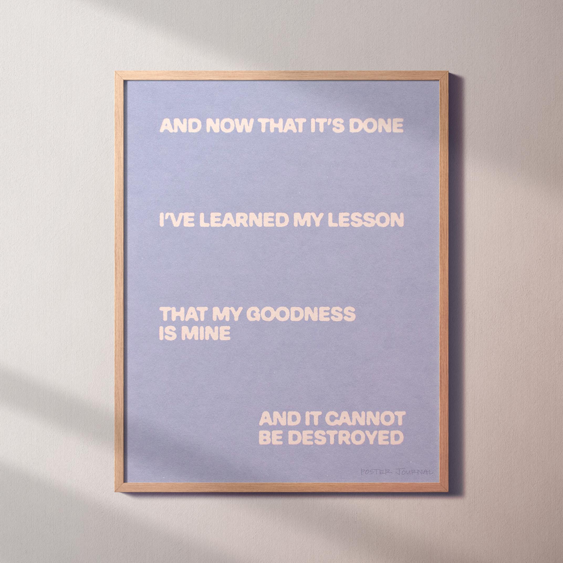 GOODNESS PRINT
