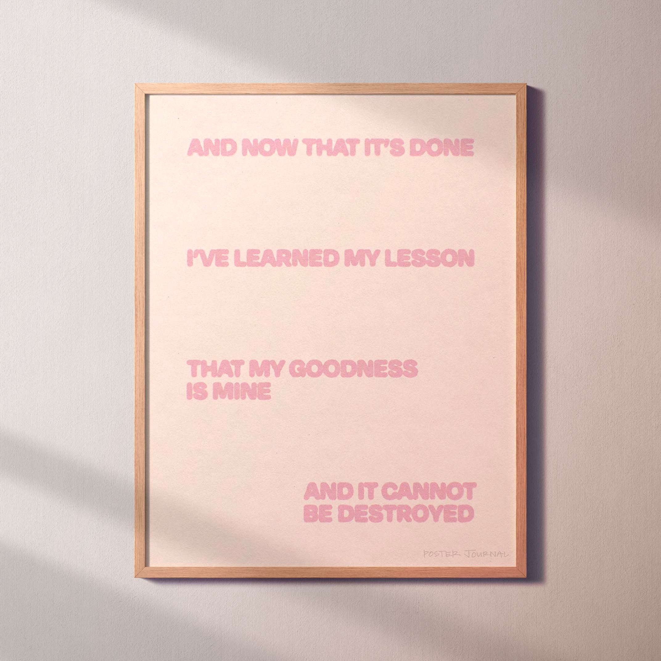 GOODNESS PRINT