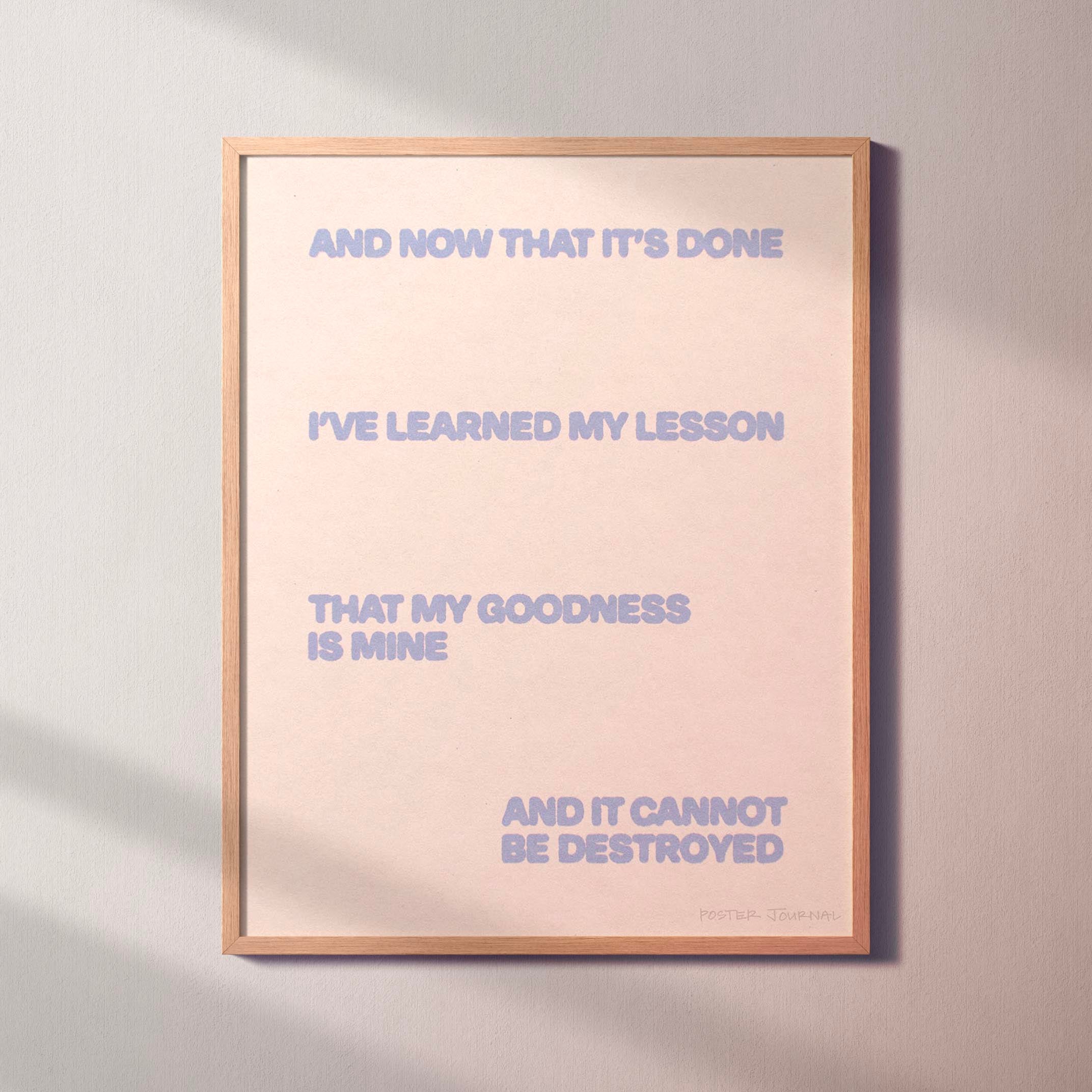 GOODNESS PRINT