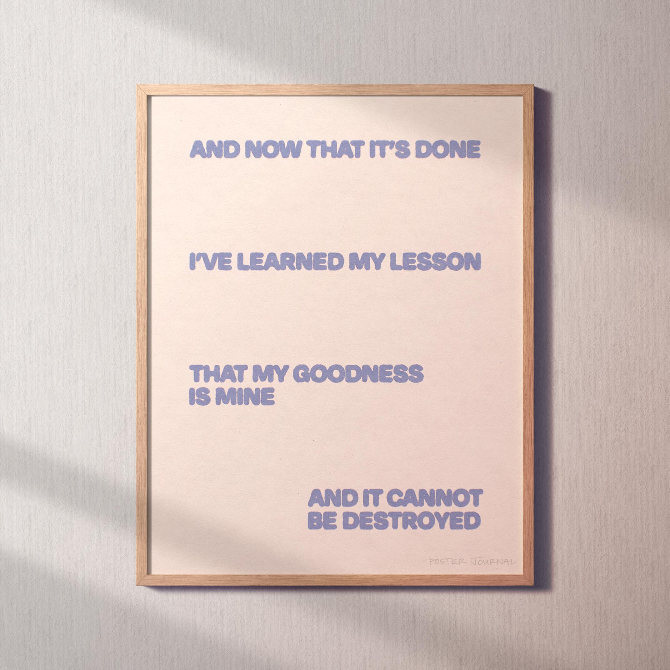 GOODNESS PRINT