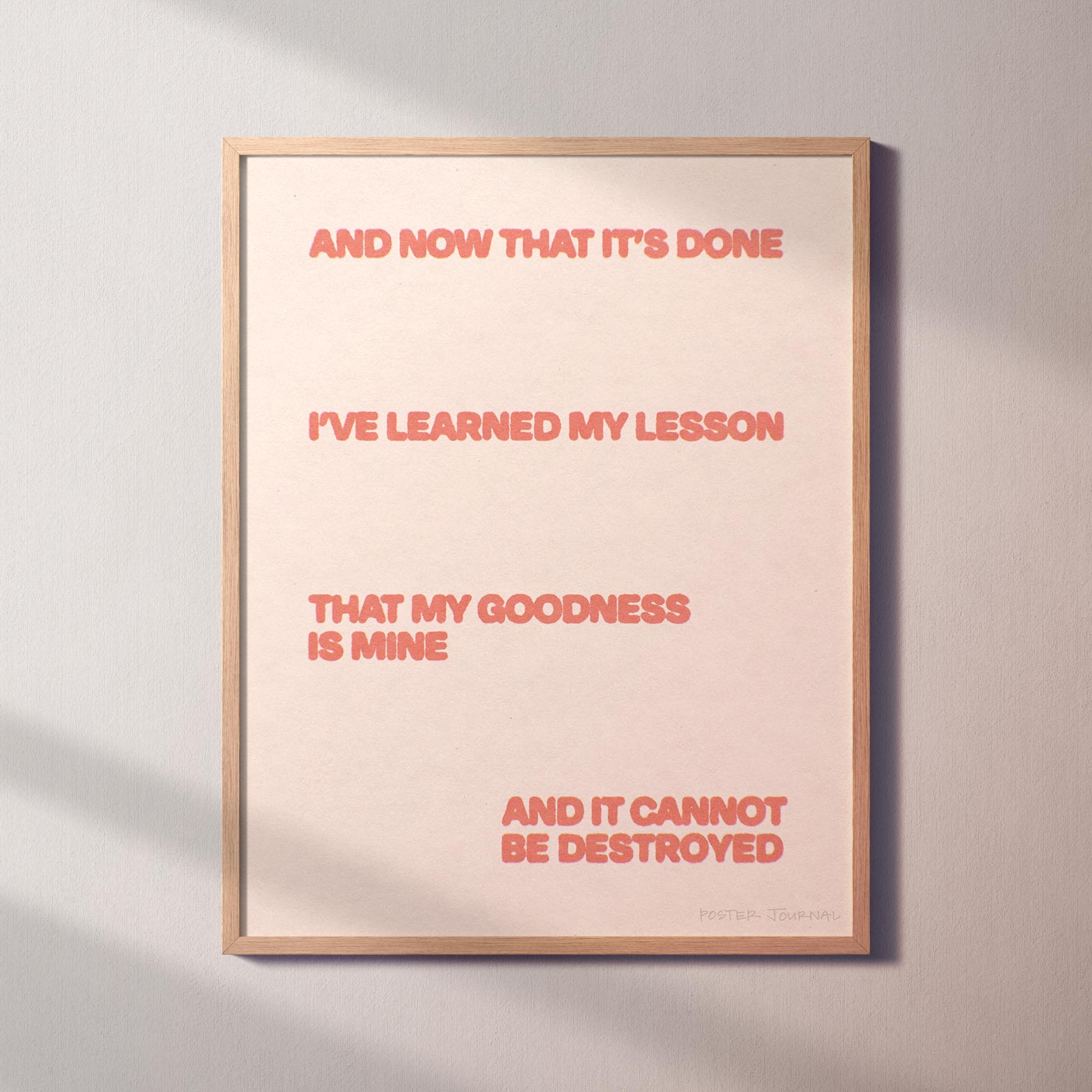 GOODNESS PRINT