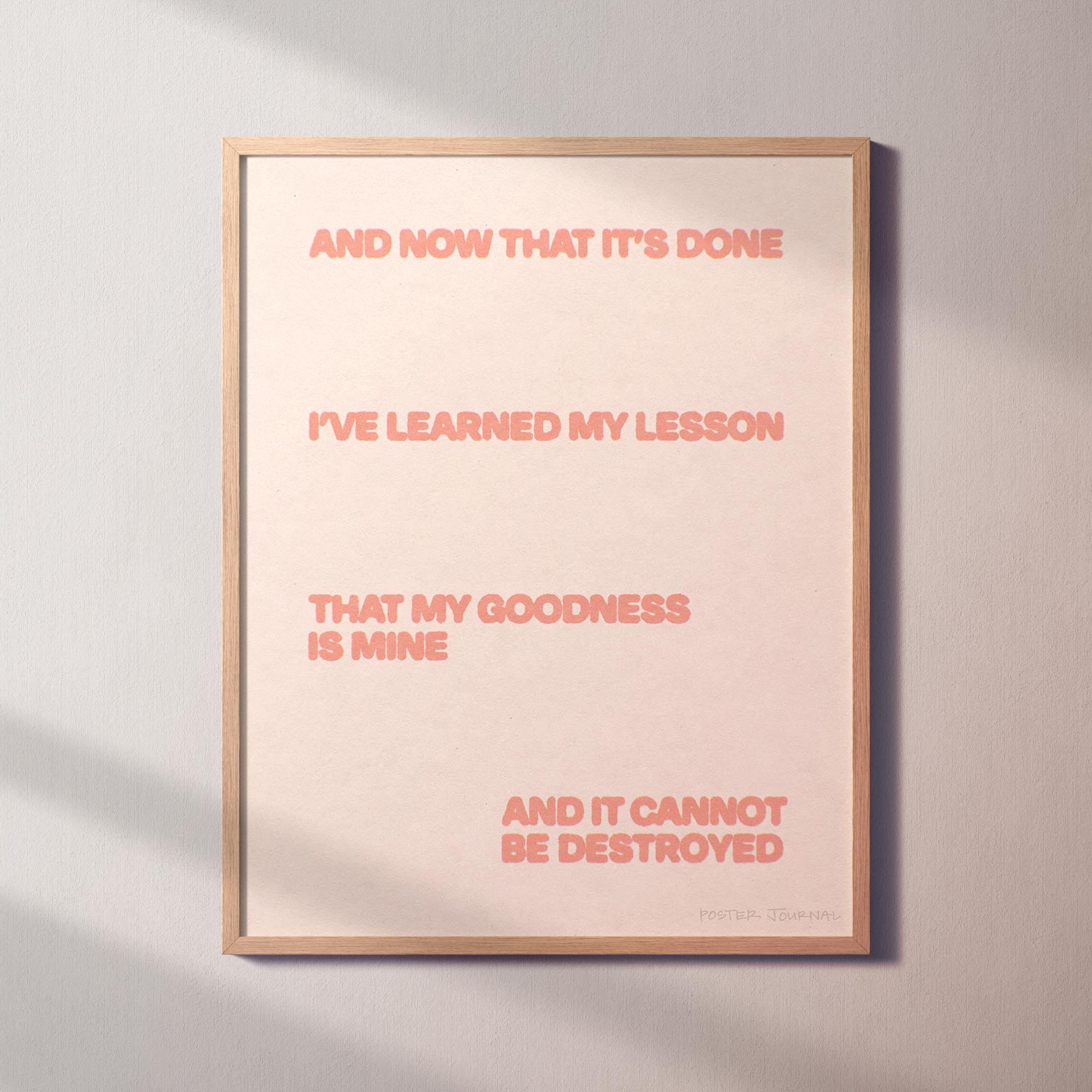 GOODNESS PRINT