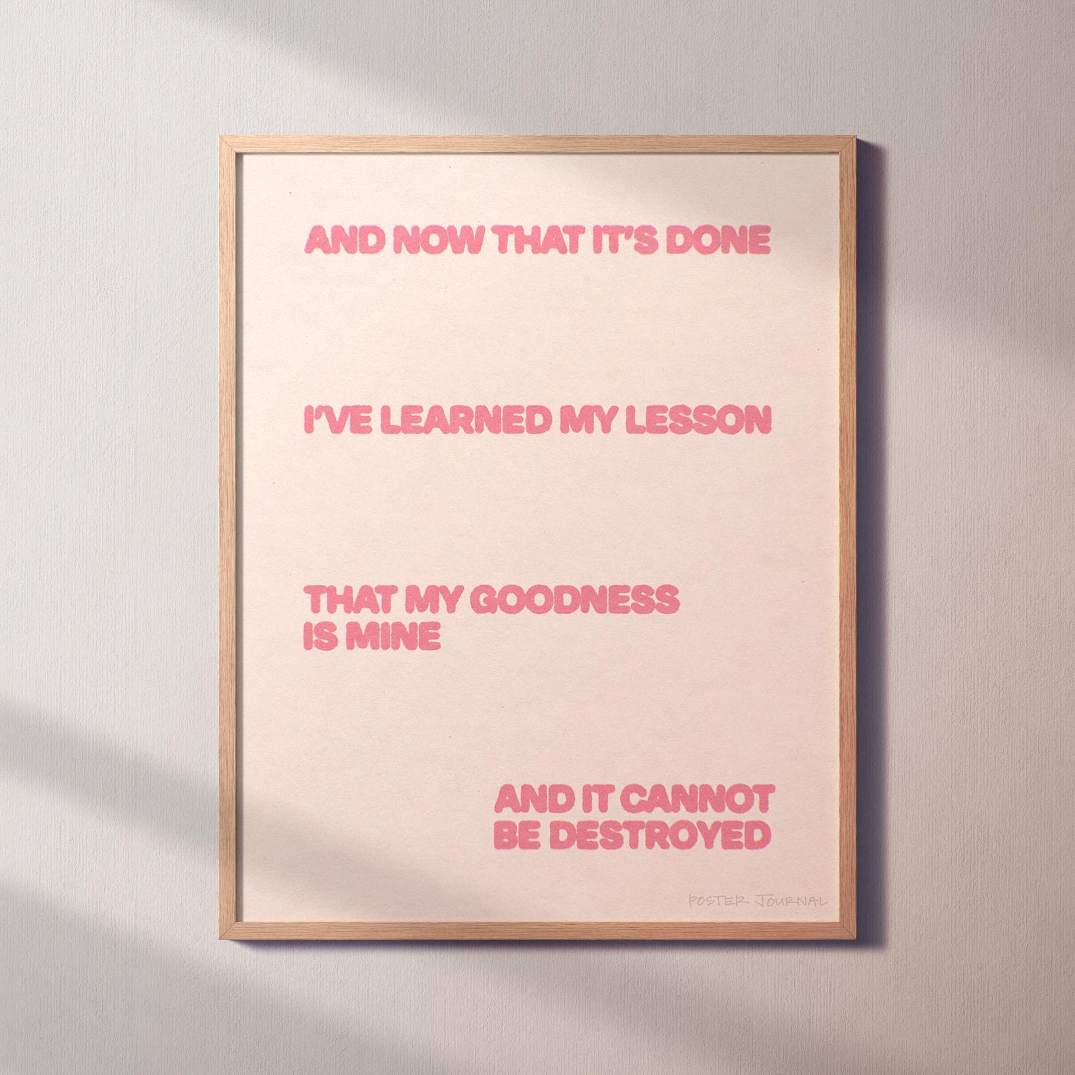 GOODNESS PRINT
