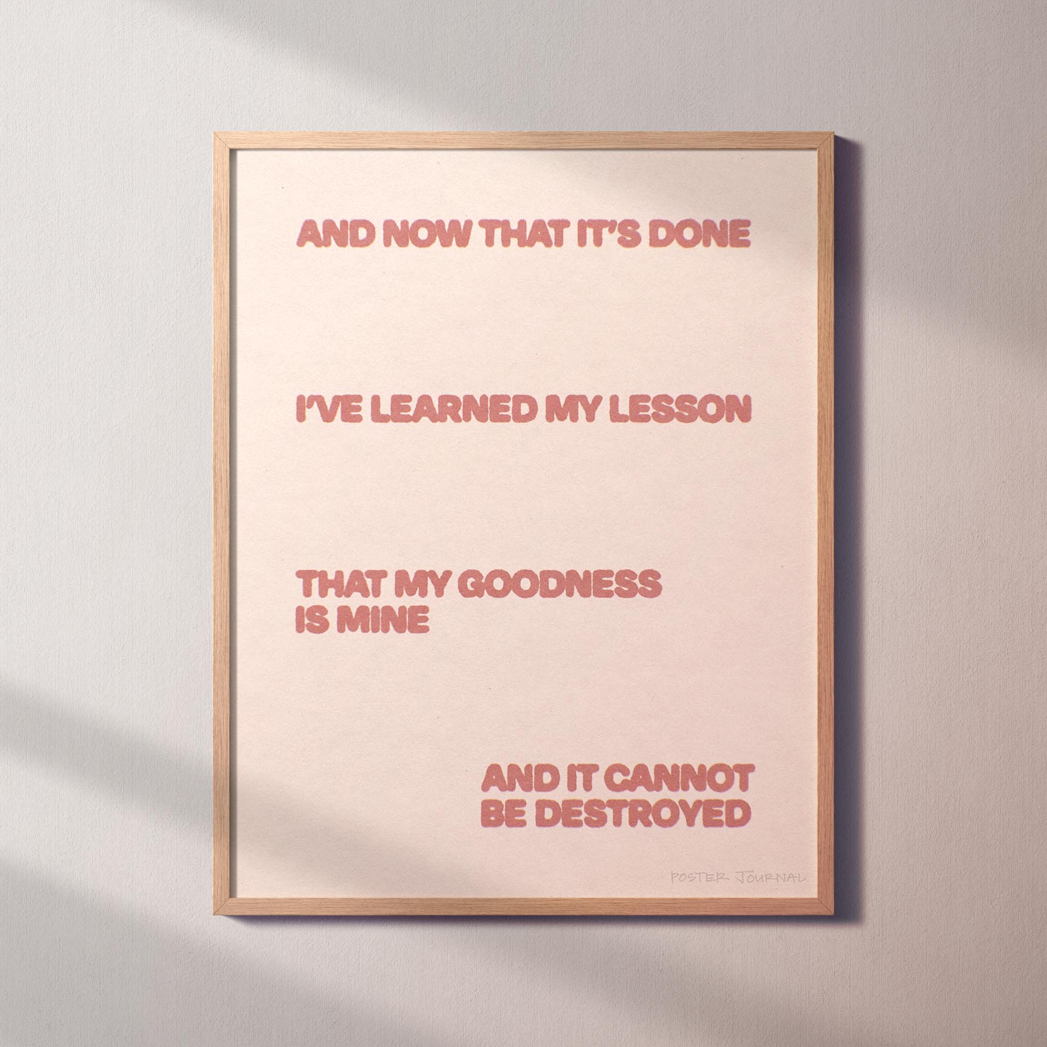 GOODNESS PRINT