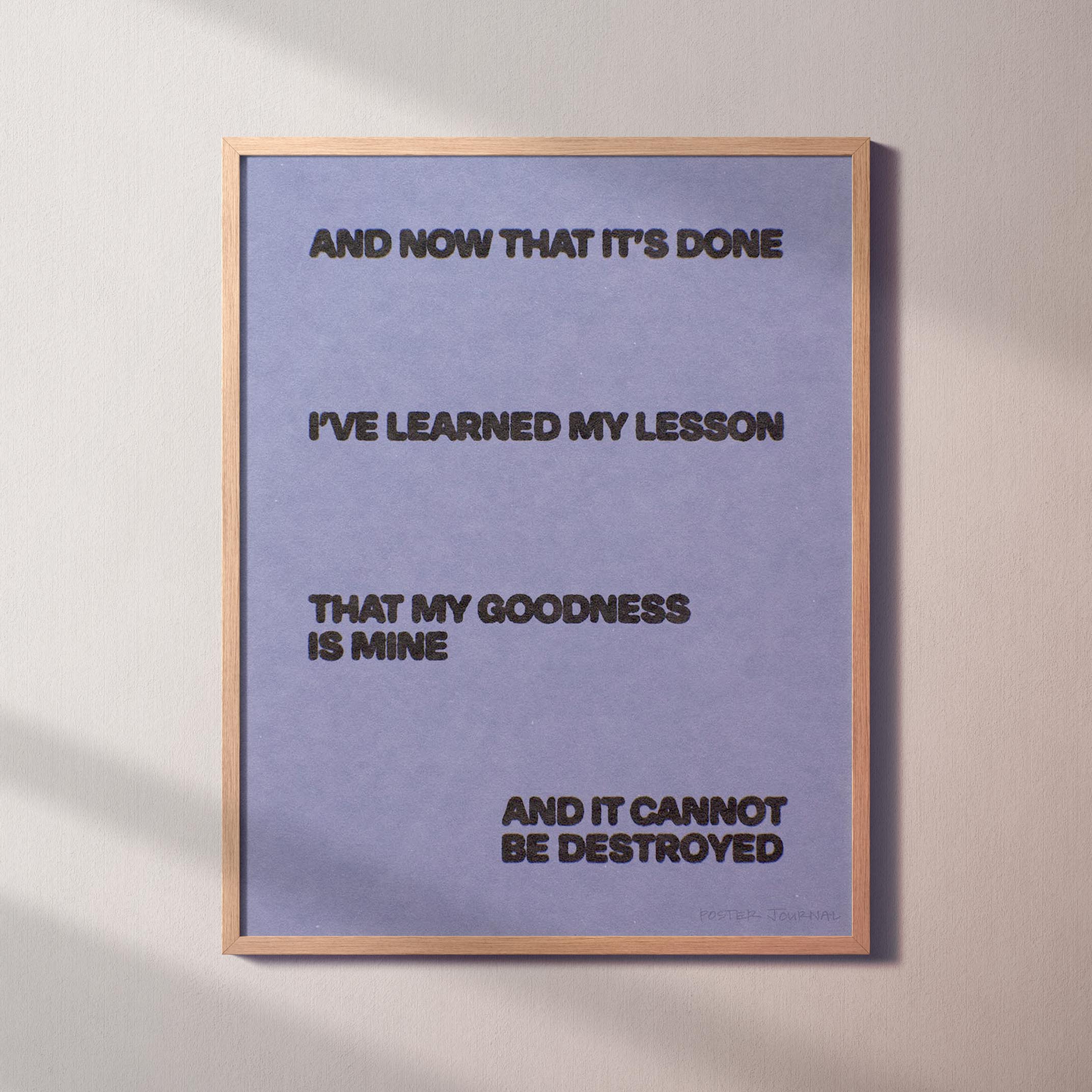 GOODNESS PRINT