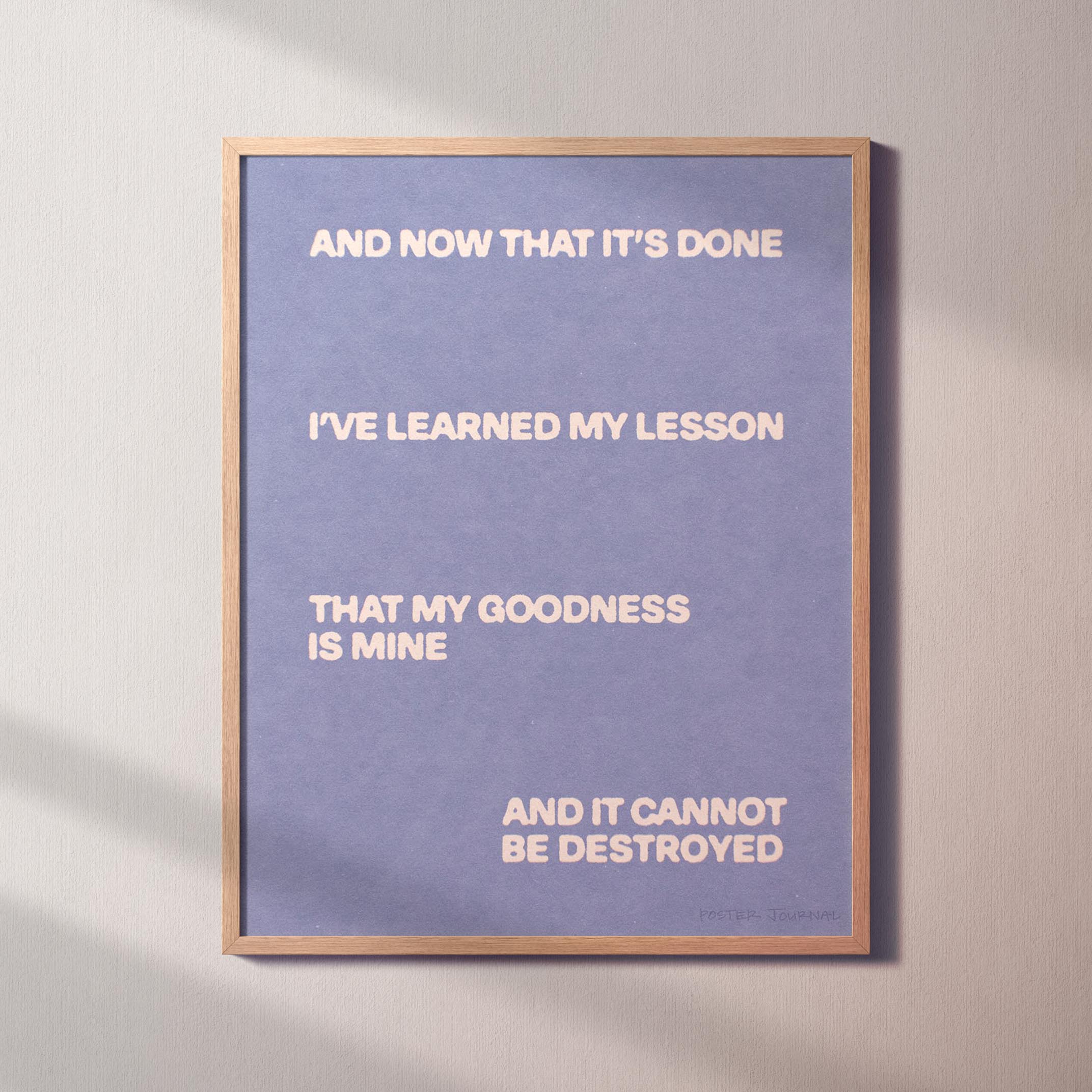 GOODNESS PRINT
