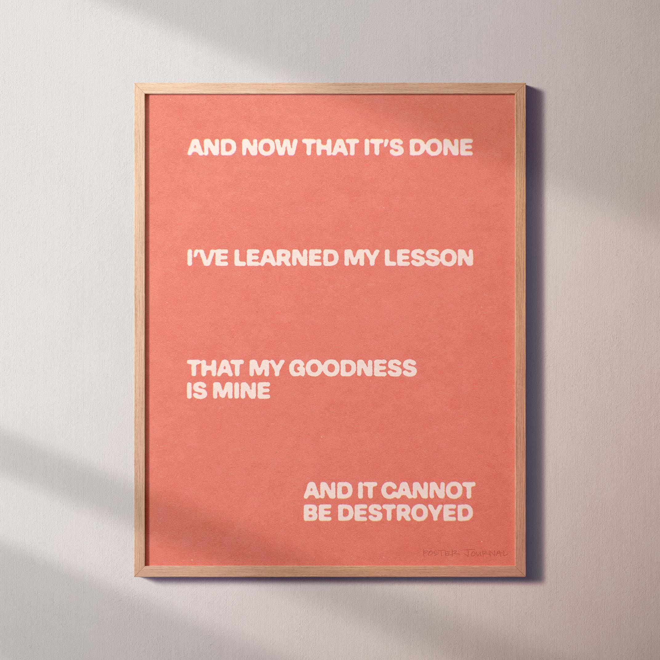 GOODNESS PRINT