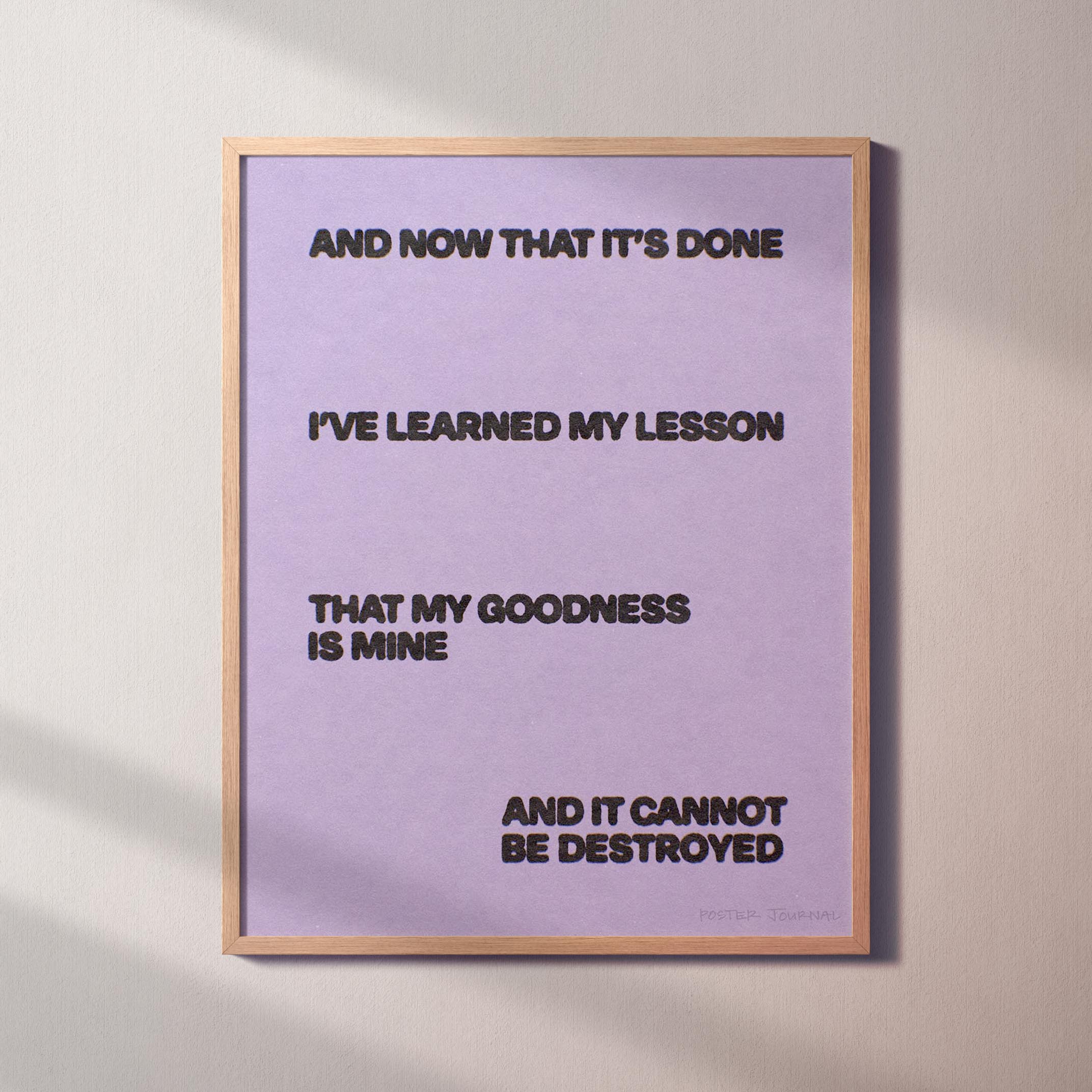 GOODNESS PRINT