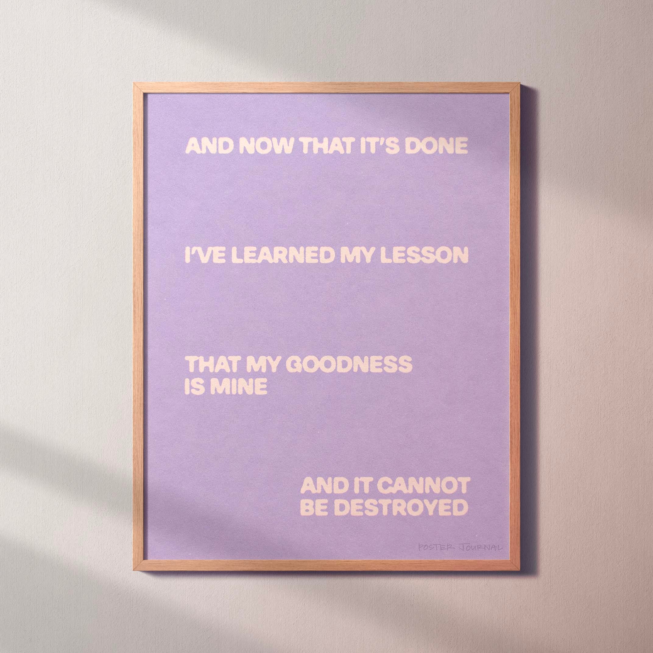 GOODNESS PRINT