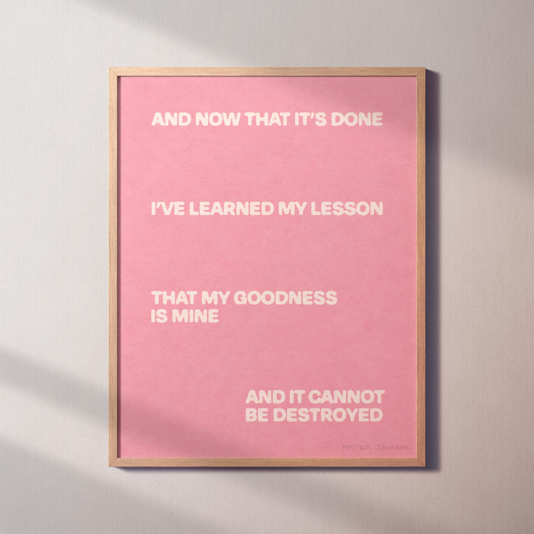 GOODNESS PRINT