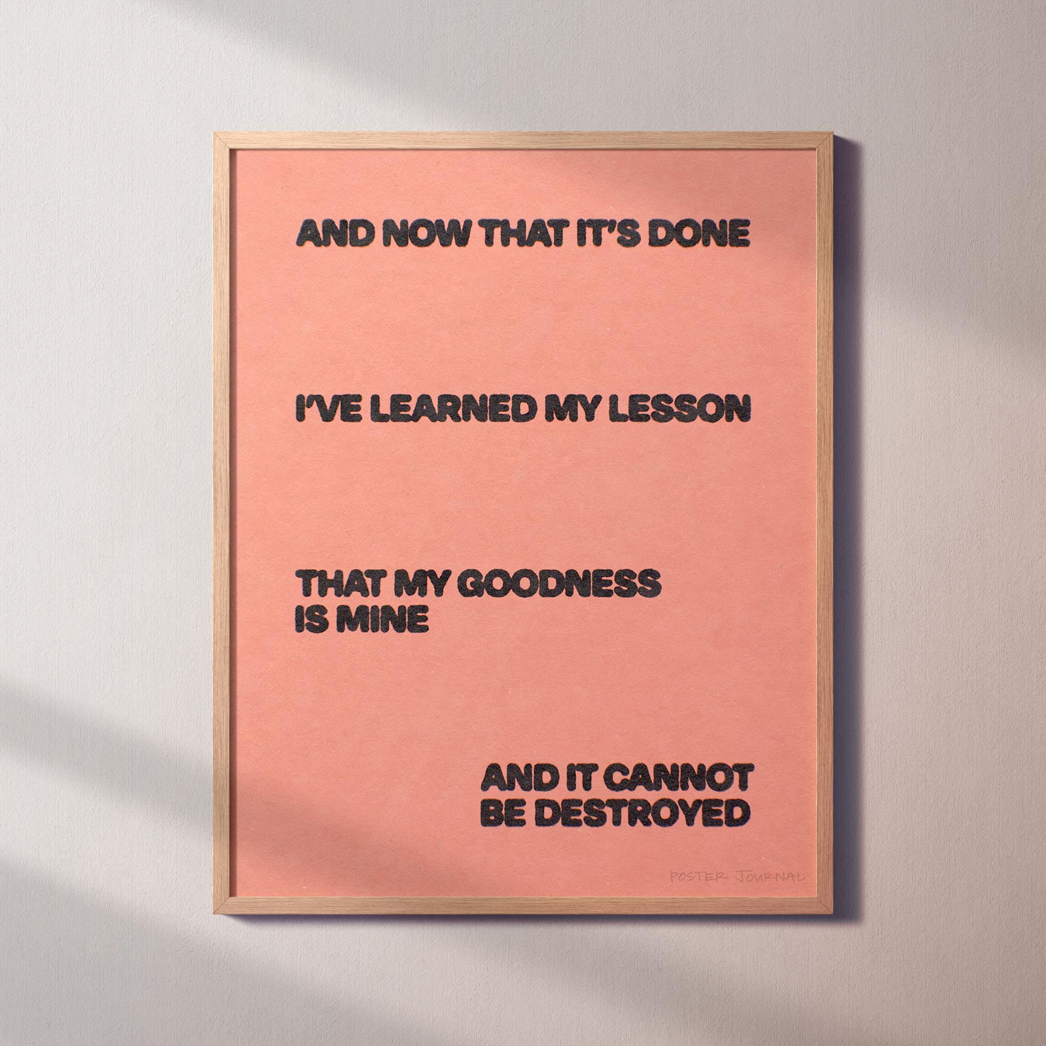 GOODNESS PRINT