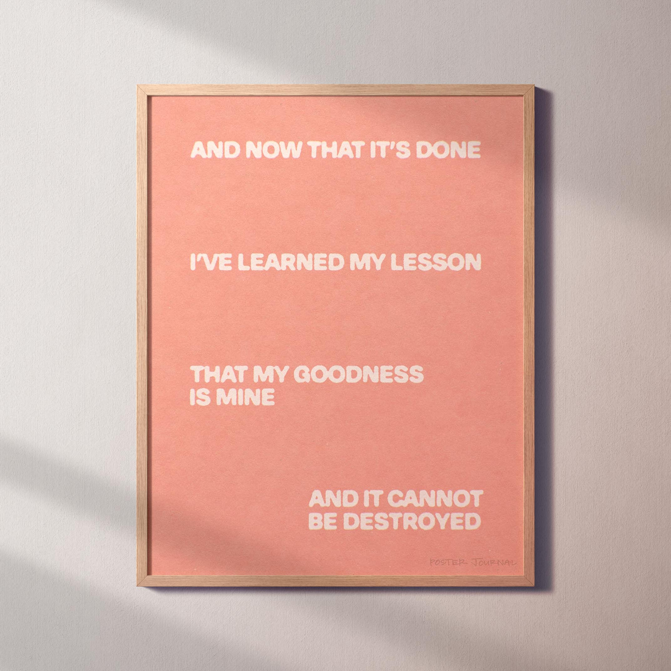 GOODNESS PRINT
