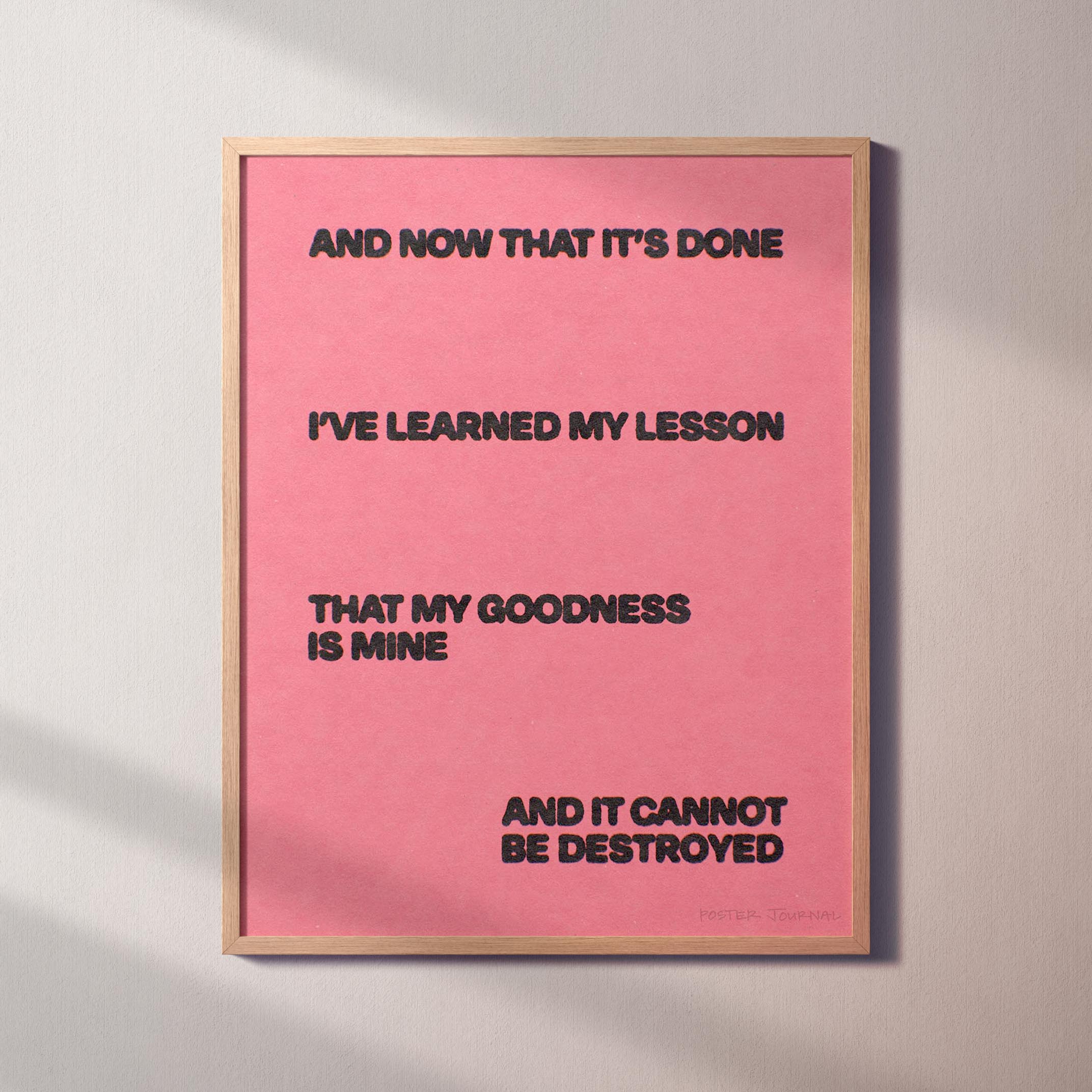 GOODNESS PRINT