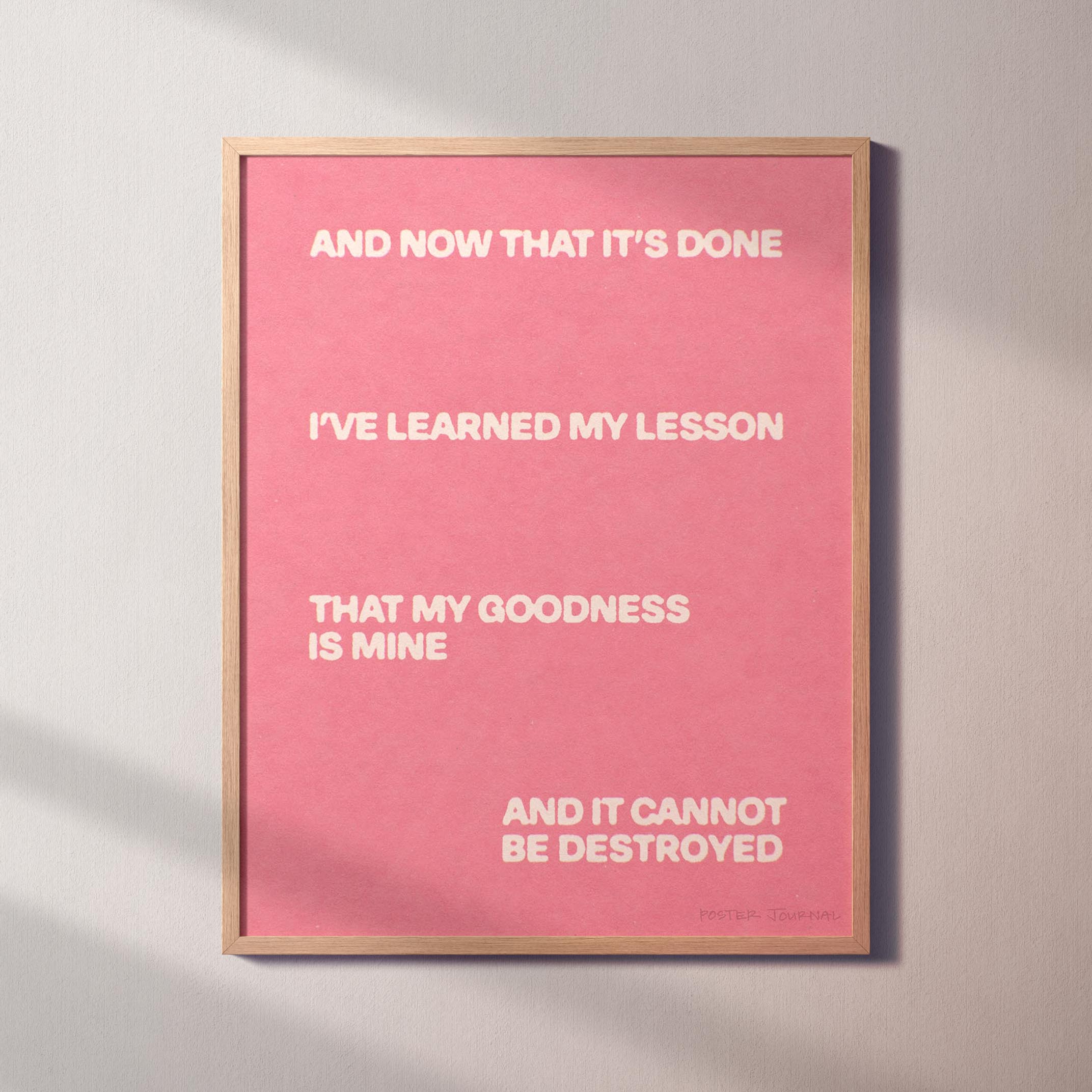 GOODNESS PRINT