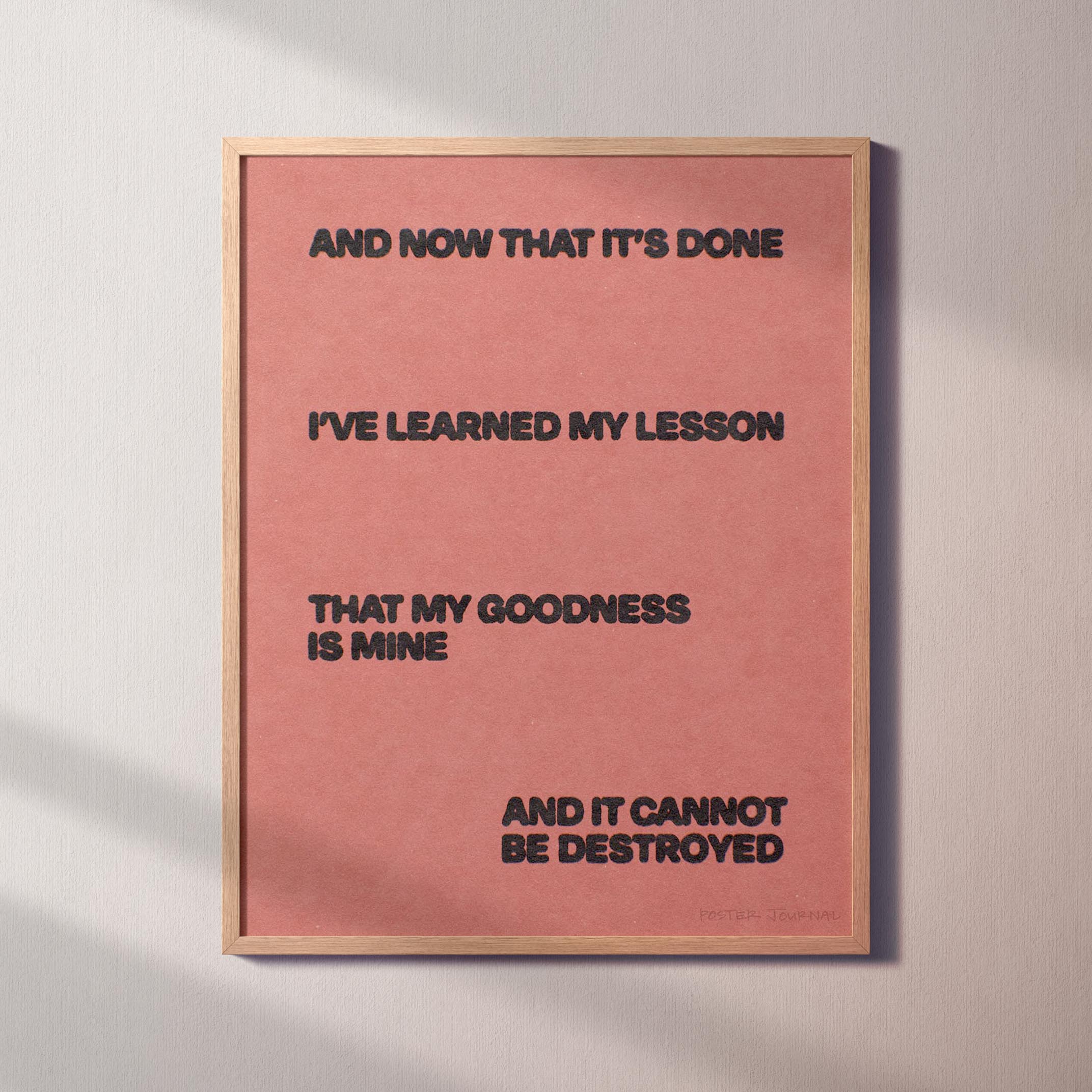 GOODNESS PRINT