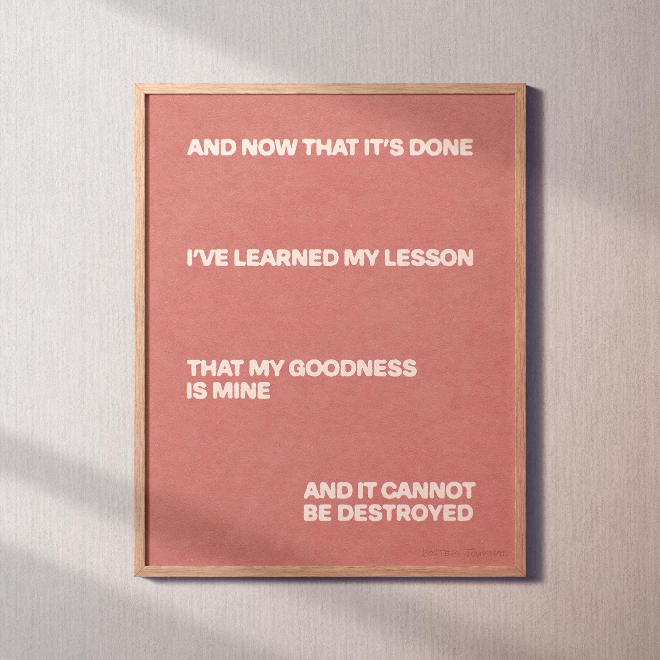 GOODNESS PRINT