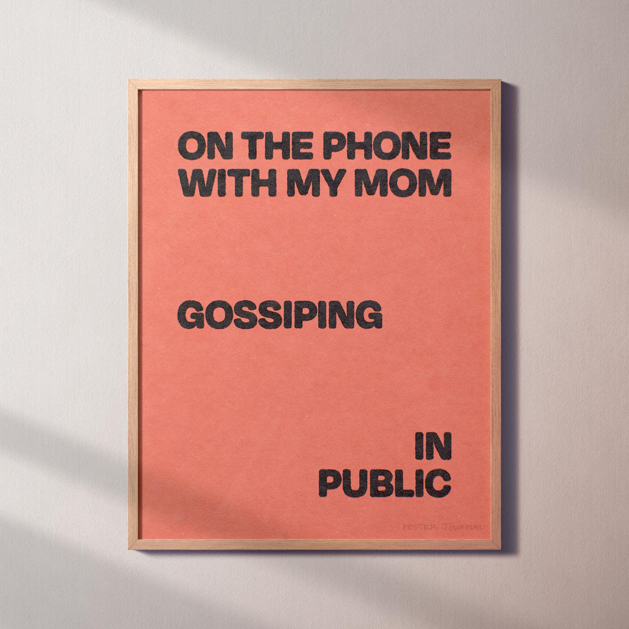 GOSSIPING PRINT