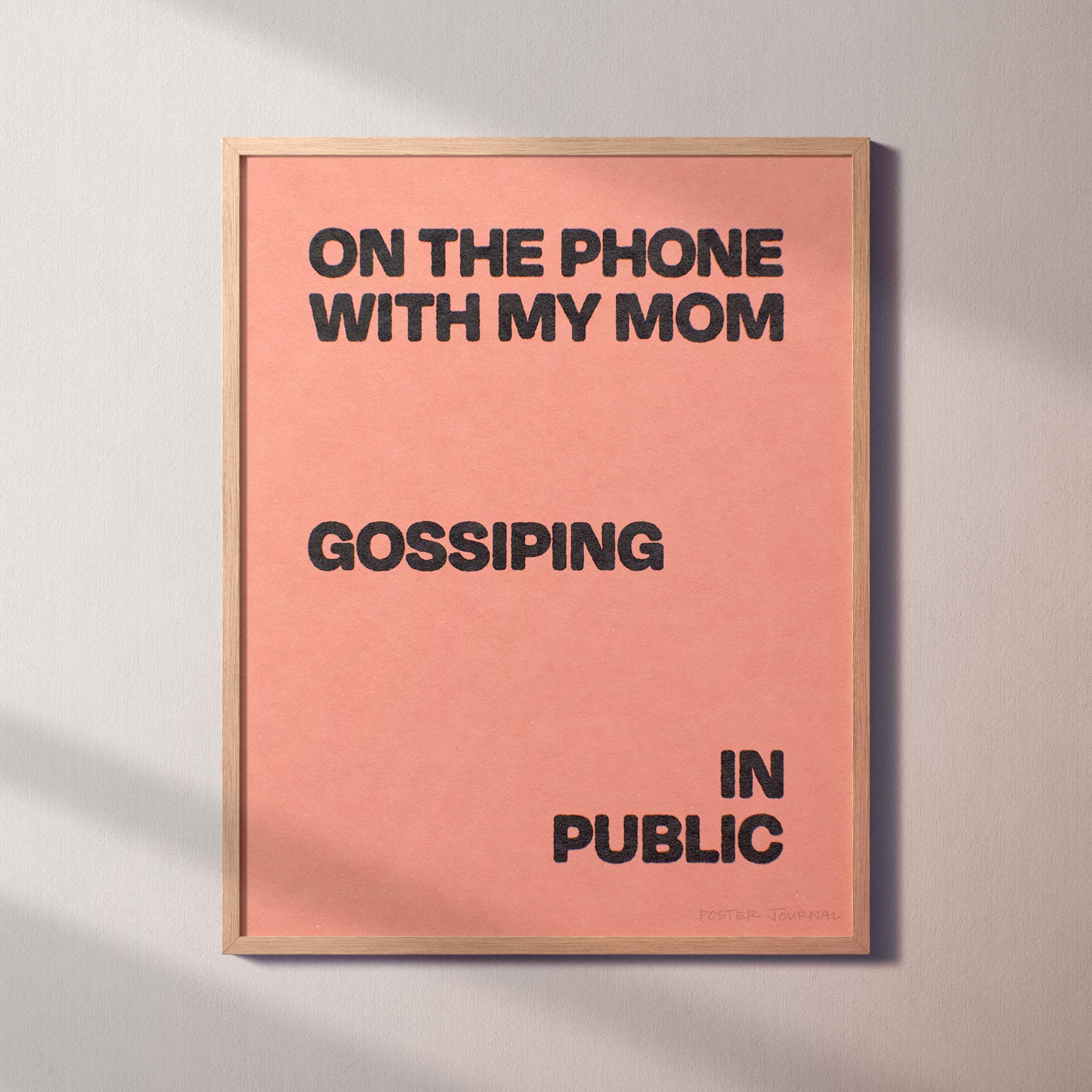 GOSSIPING PRINT