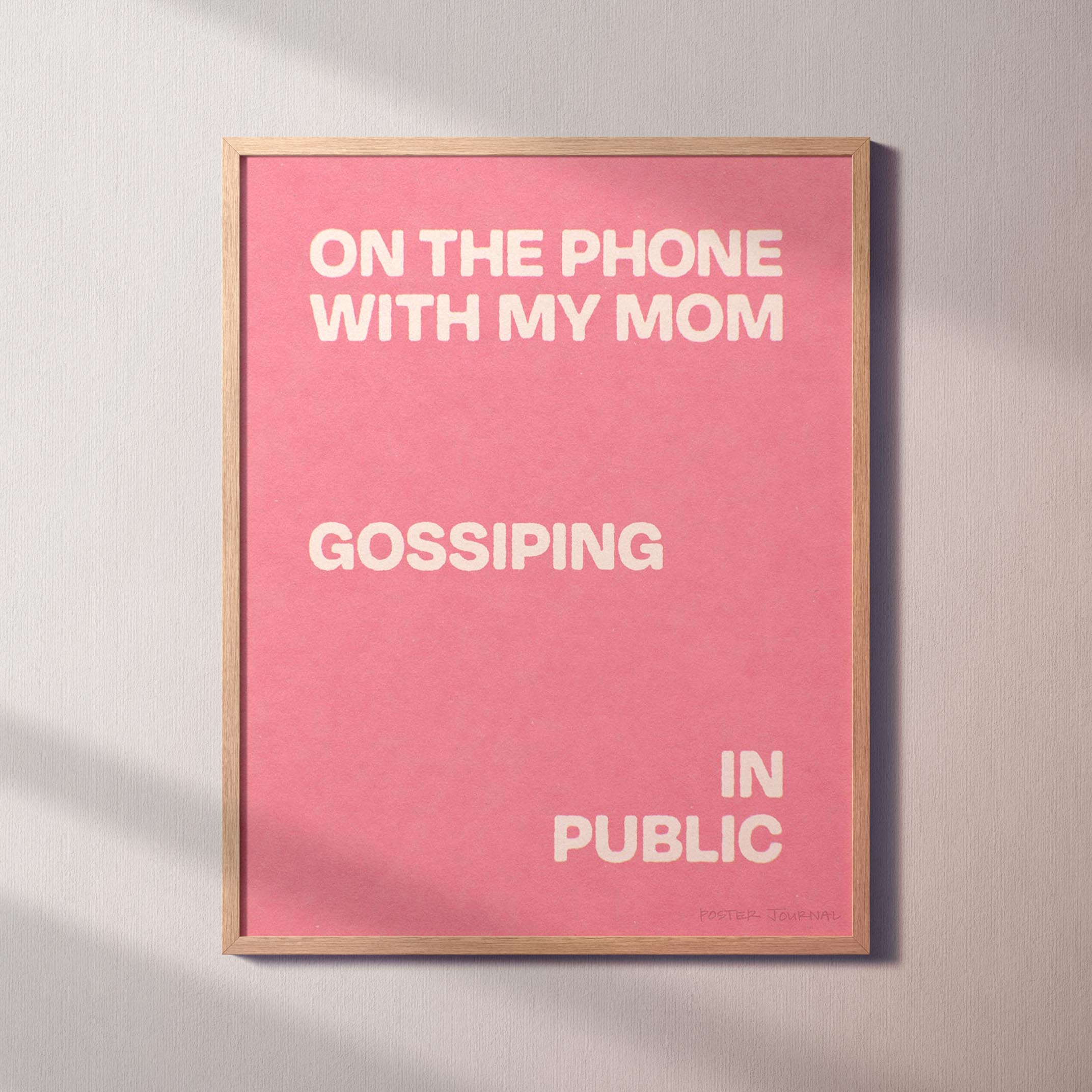 GOSSIPING PRINT