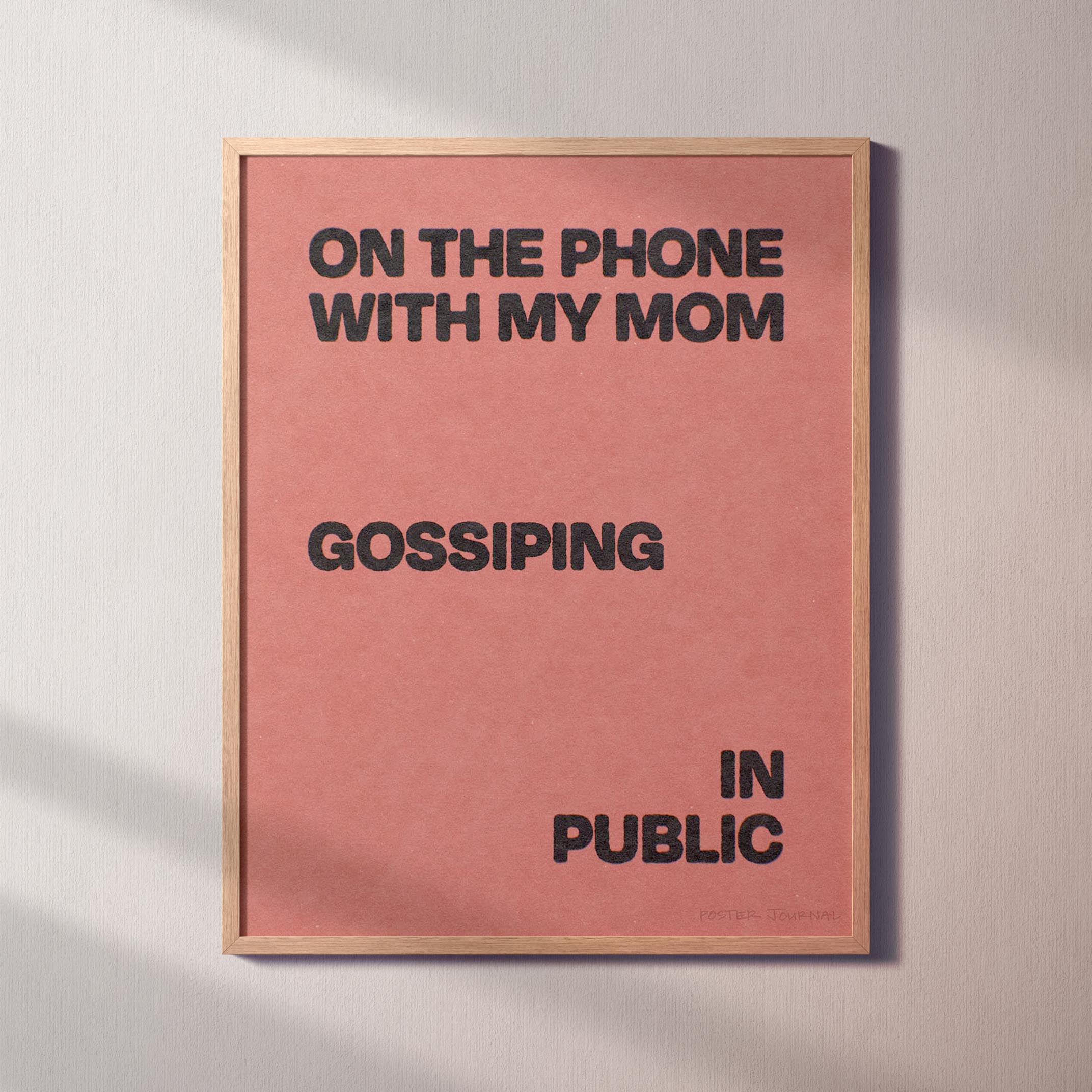 GOSSIPING PRINT