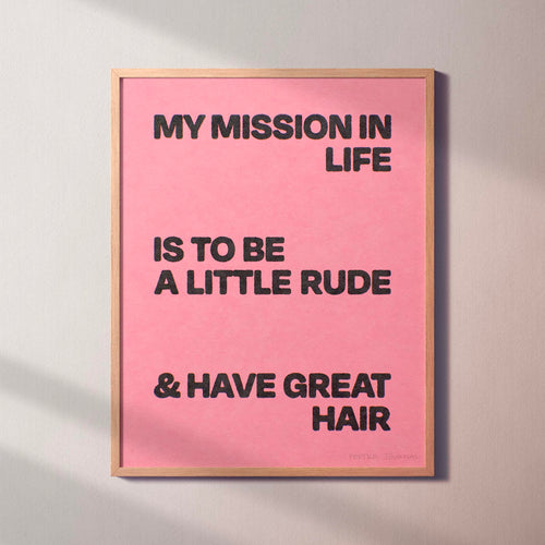 HAIR PRINT