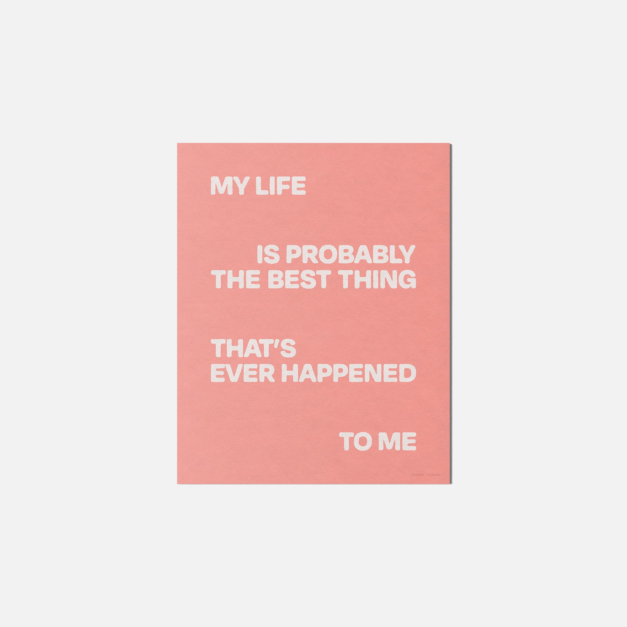 HAPPENED PRINT